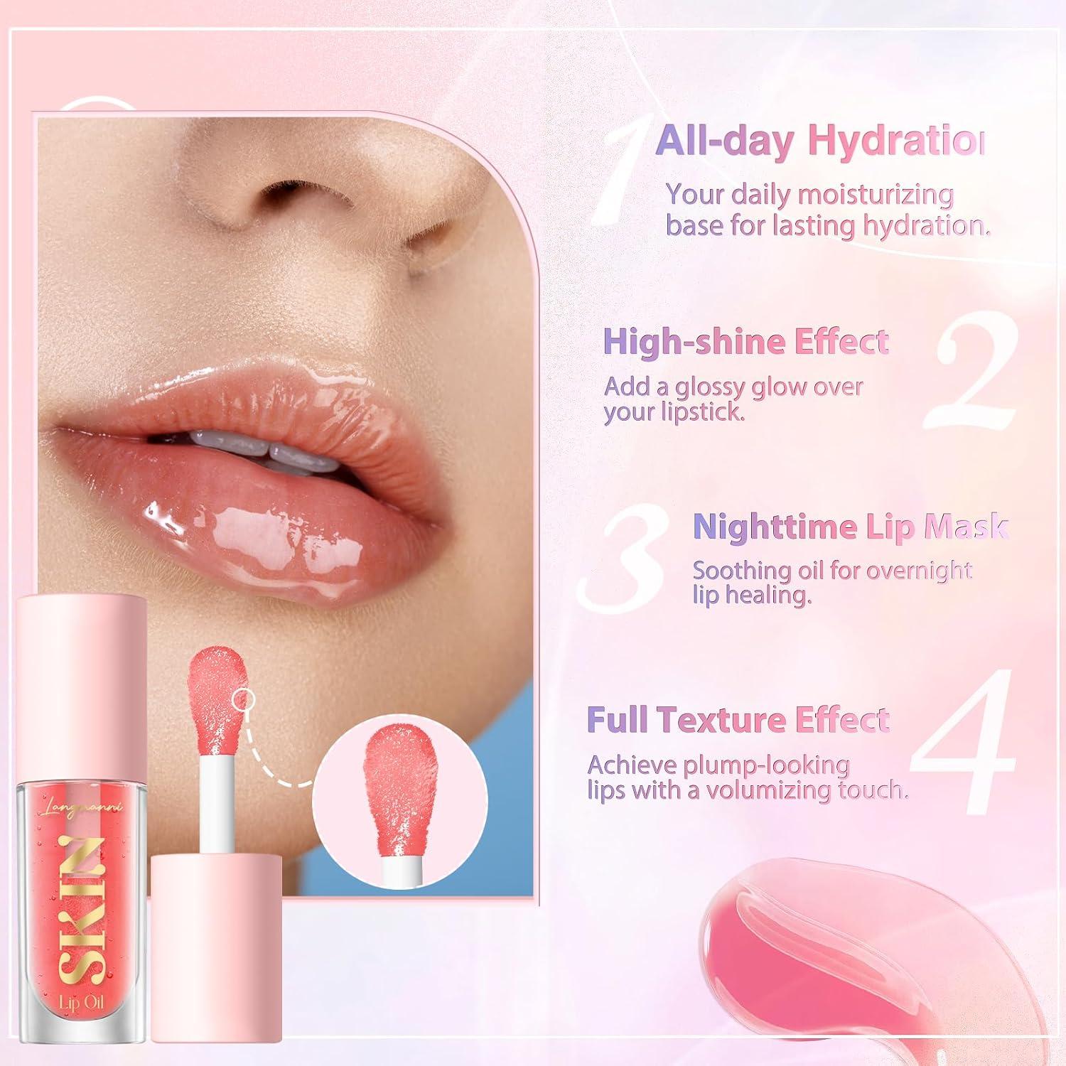Aceite Hidratante para Labios LANGMANNI Fresa 40g