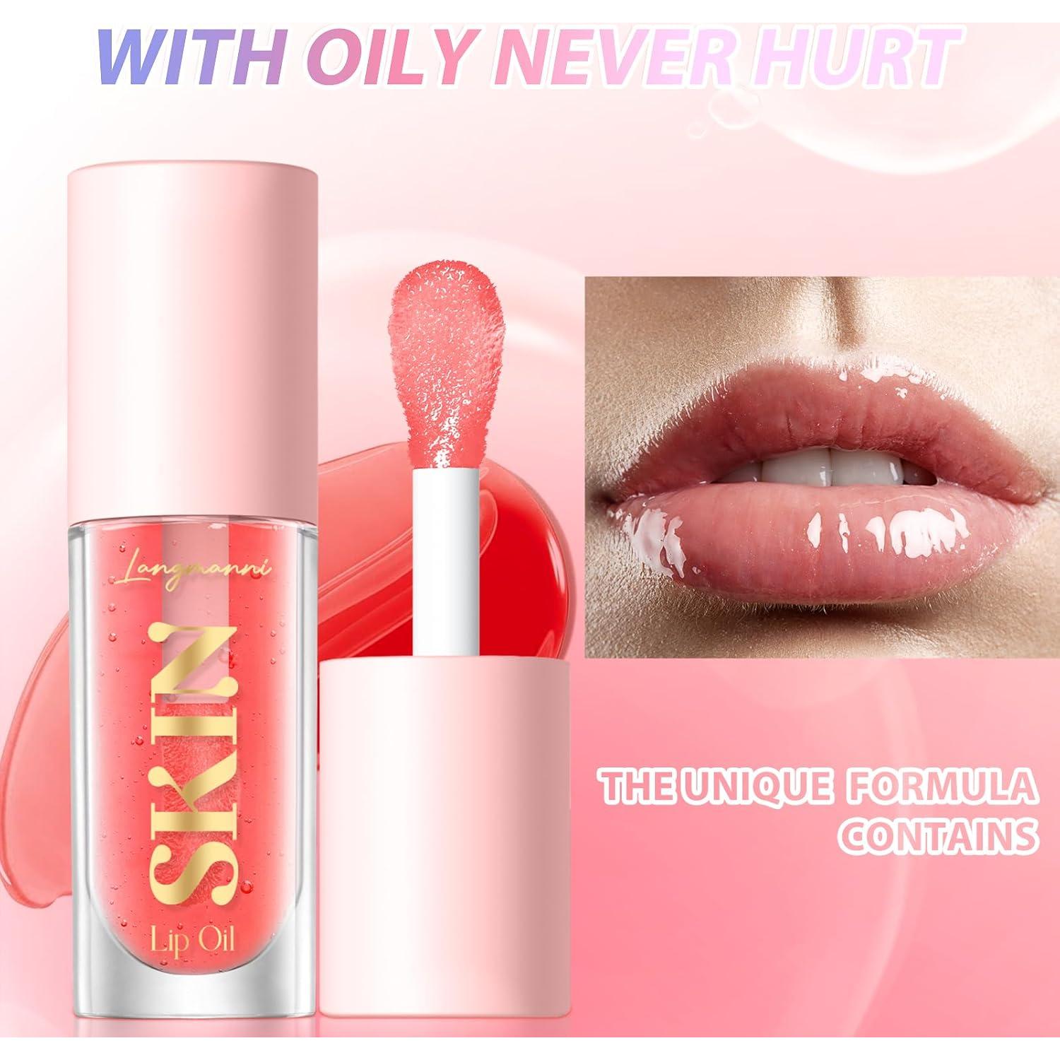 Aceite Hidratante para Labios LANGMANNI Fresa 40g