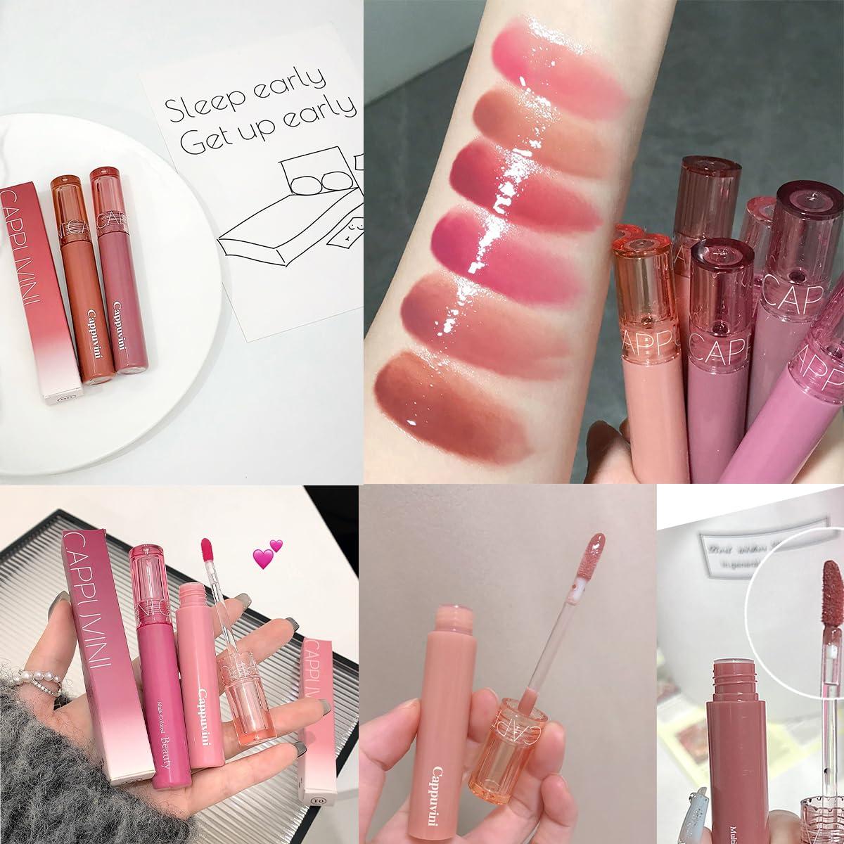 Set de Brillo Labial Hidratante 6 Colores Pakivs