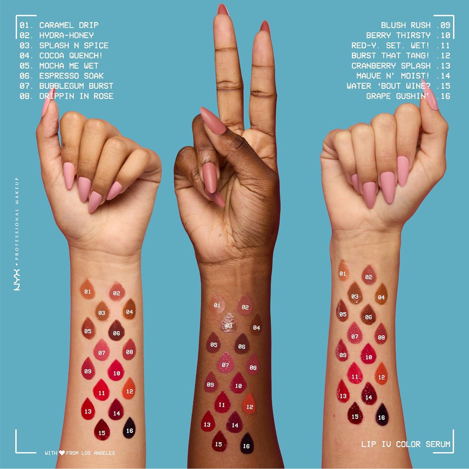 Tinte Labial Hidratante NYX 4.73ml Explosión de Chicle