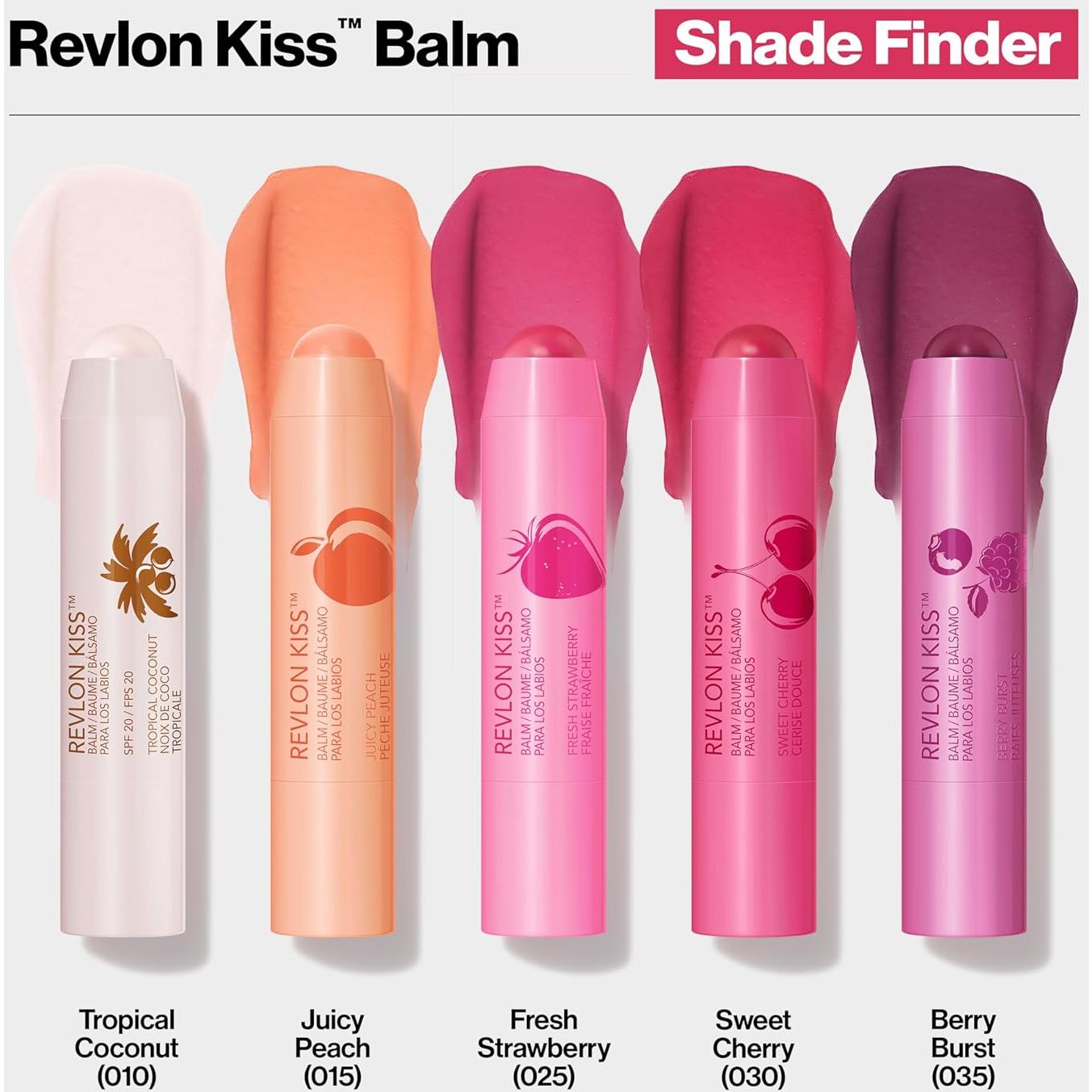 Bálsamo Labial Tinte Revlon Kiss SPF 20 2.54g Estallido de Baya