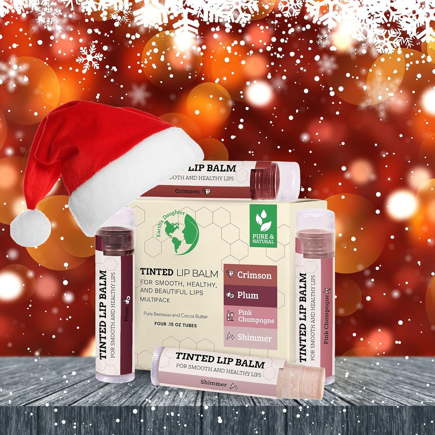 Bálsamo Labial Tinte Earth's Daughter 4 Colores Orgánicos