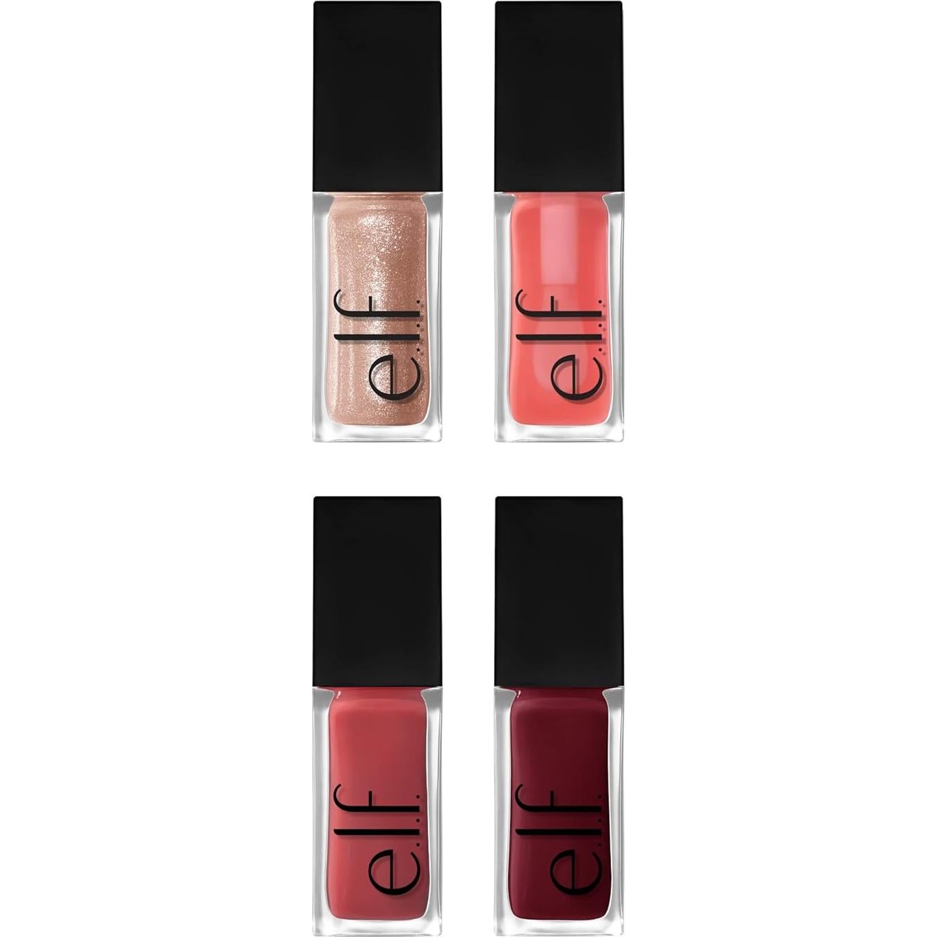 Kit de Aceite Labial e.l.f. Glow Reviver 4 Piezas 7.39 ml