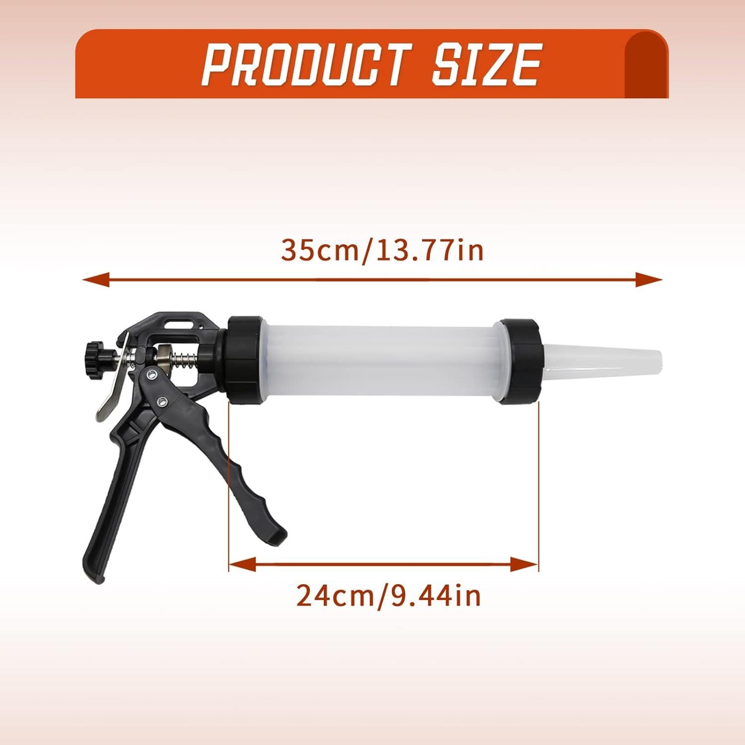 Sausage Stuffer Homemade Sausage Filling Tool Manual Meat Filling Machine Hand Salami Maker with Stuffing Tubes Filling Nozzles