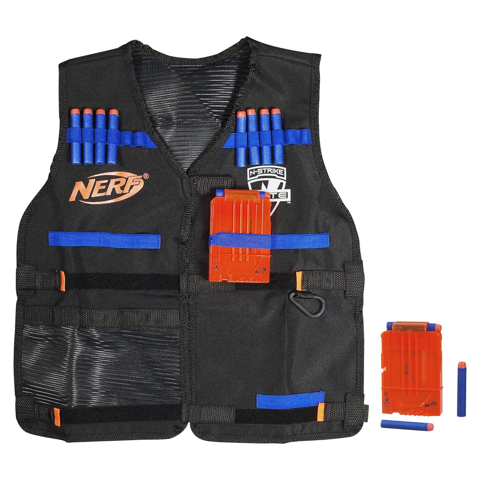 Chaleco Táctico Nerf N-Strike Elite con 12 Dardos