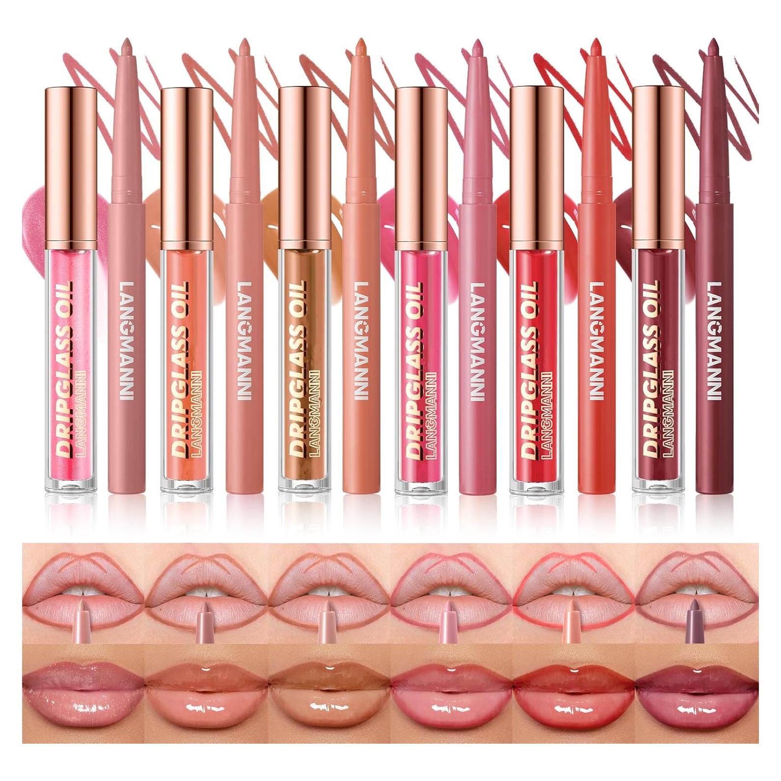 Juego de lápiz labial mate Jolilab 12 colores hidratantes