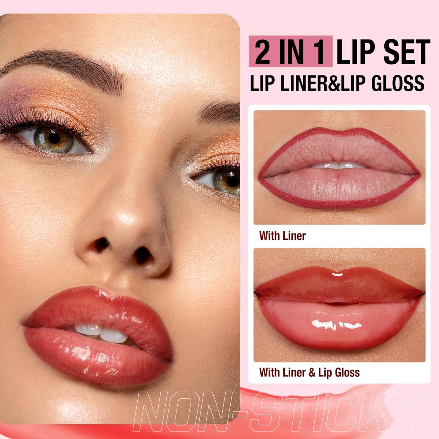 Juego de lápiz labial mate Jolilab 12 colores hidratantes