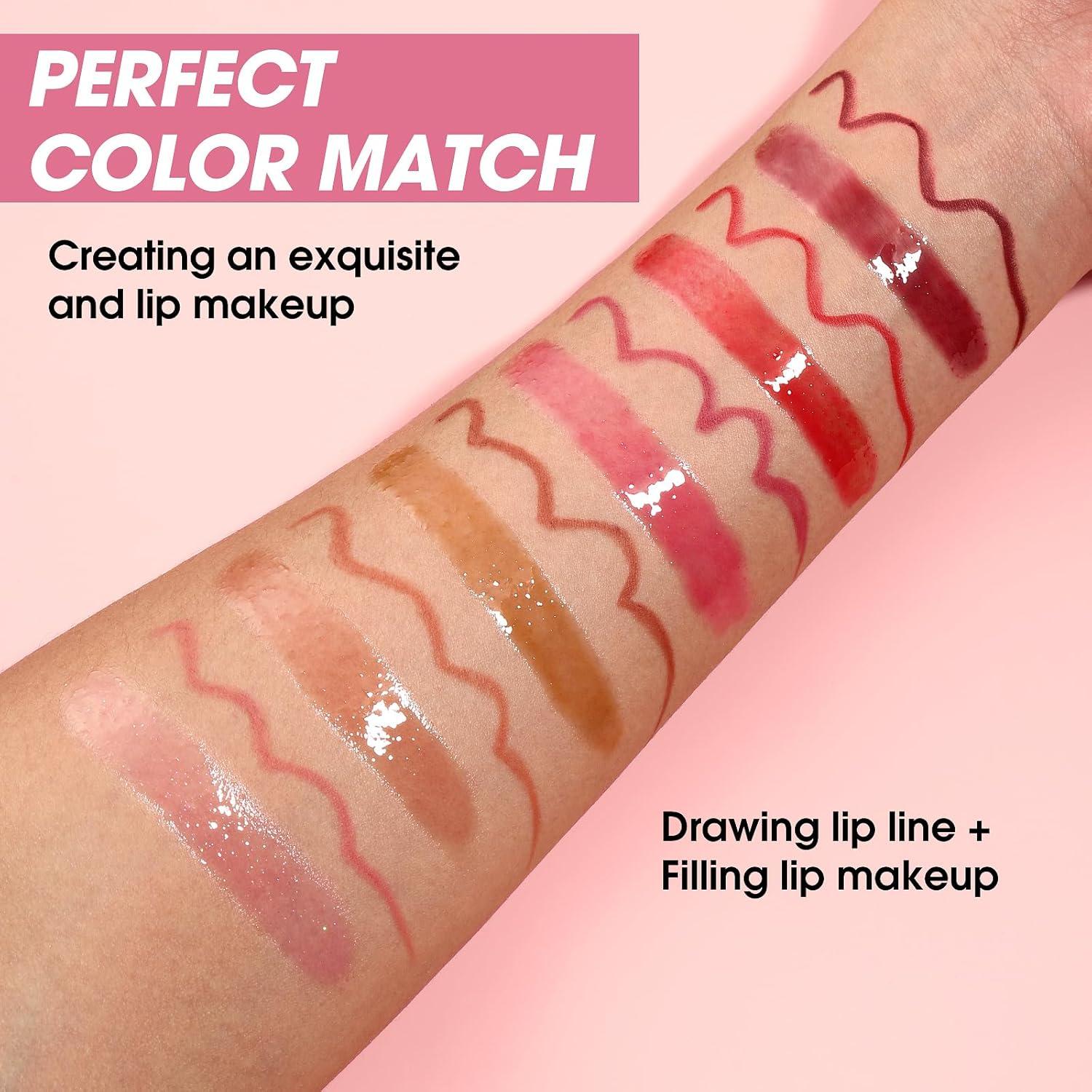 Juego de lápiz labial mate Jolilab 12 colores hidratantes