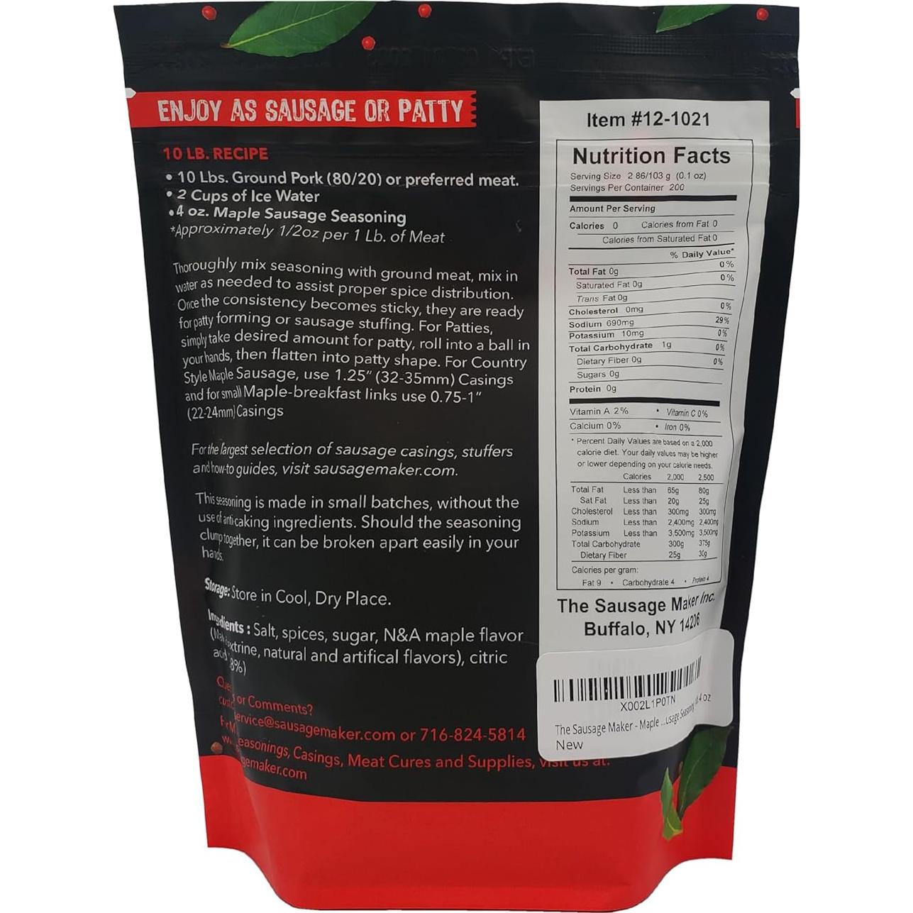 Sazonador de Salchichas de Desayuno El Fabricante 0.45 kg