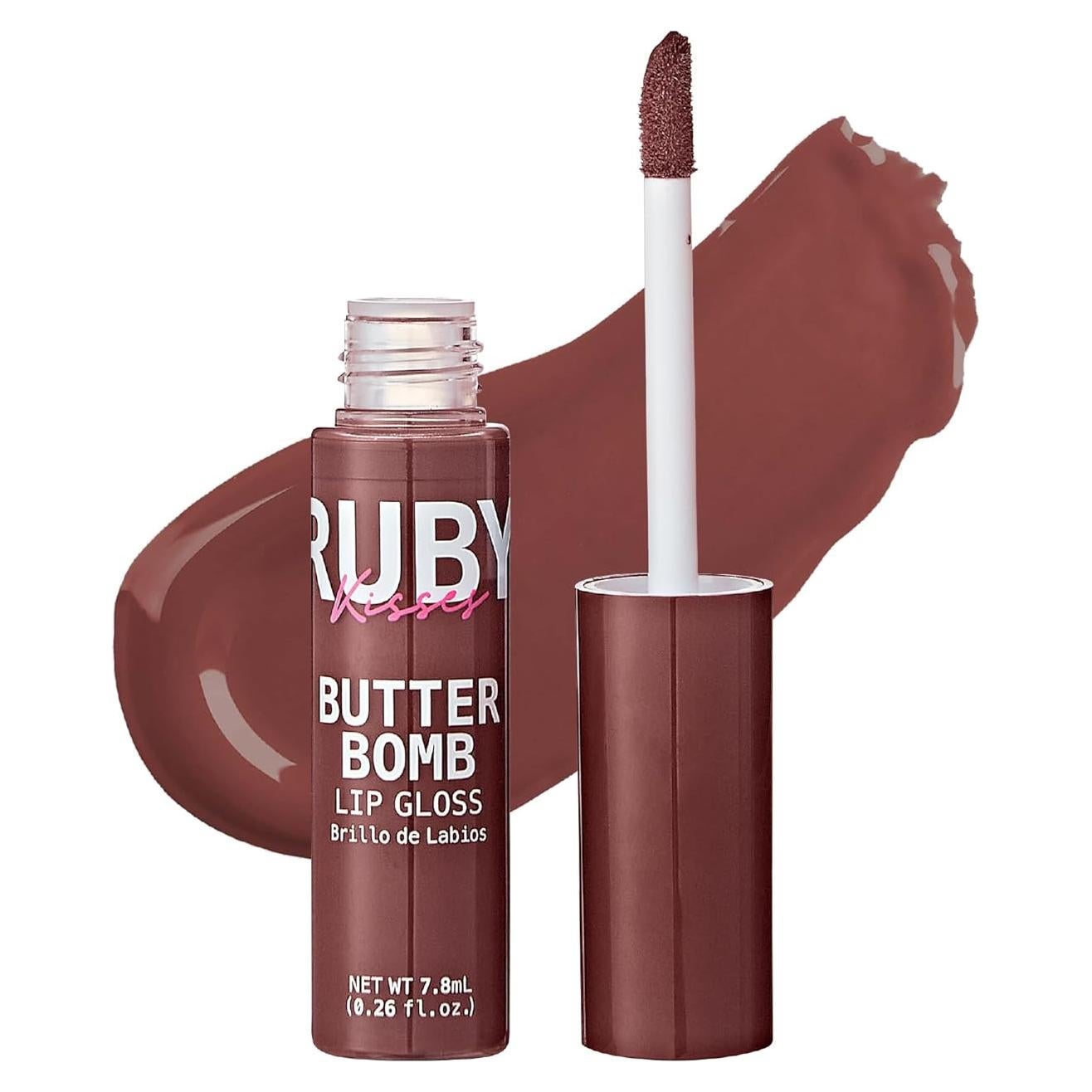 Brillo Labial Ruby Kisses Butter Bomb Gloss Tantalize 7.8mL