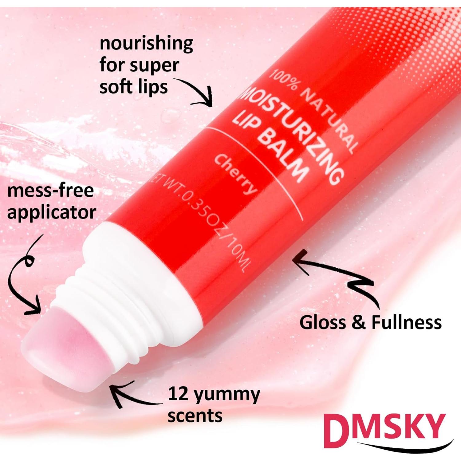 Set de 24 Brillos Labiales Dmsky 10,4 ml Hidratantes