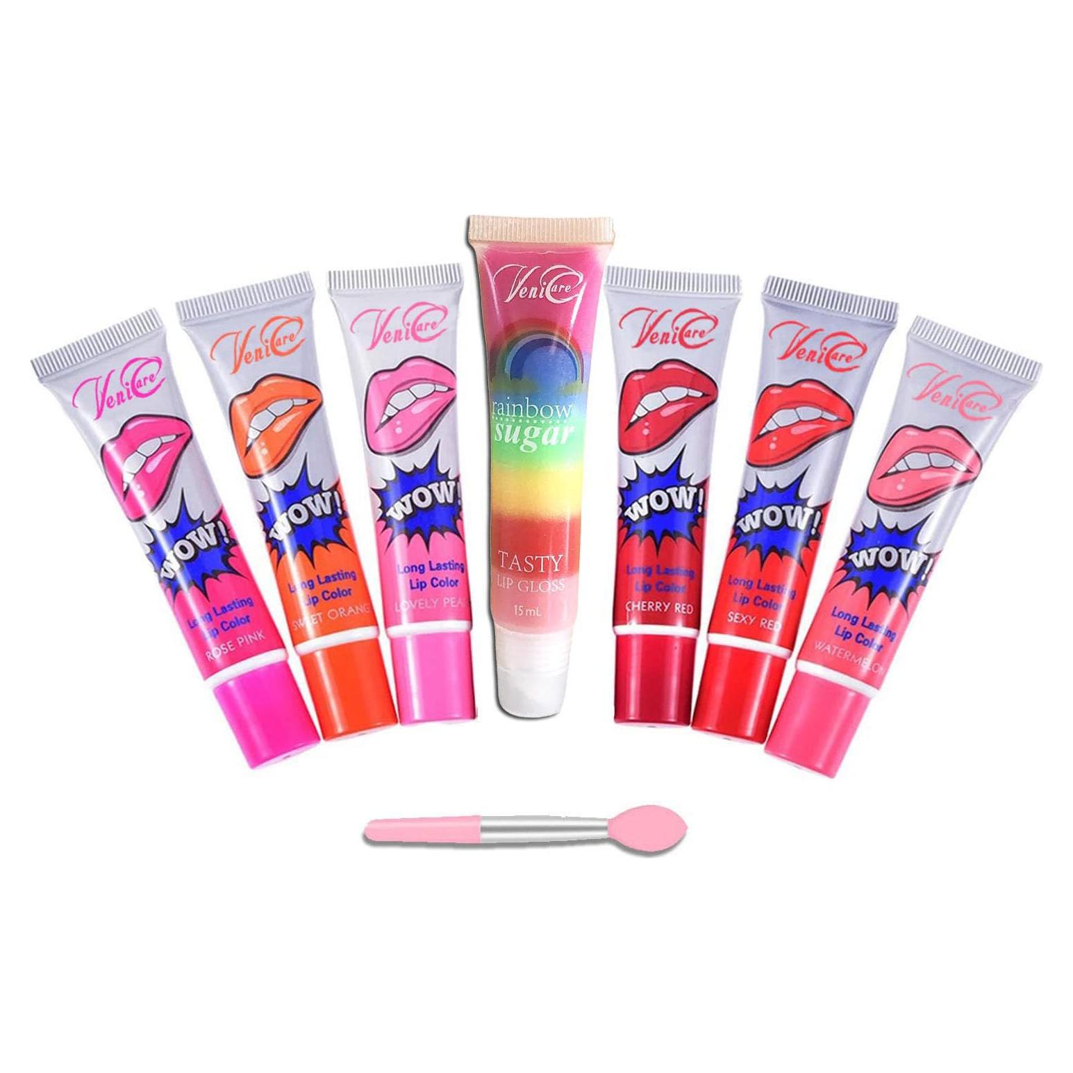 Tinte de Labios Peel Off VeniCare 6 Colores Larga Duración