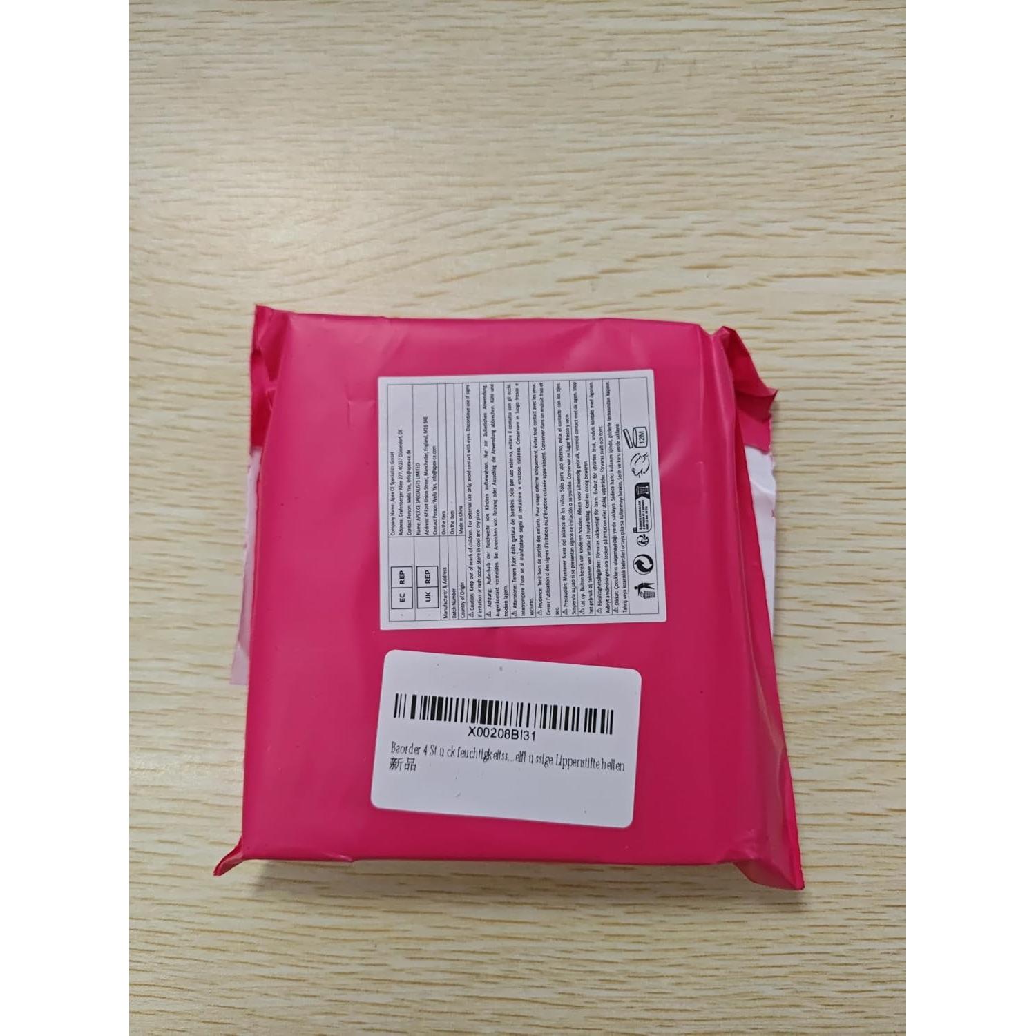 Set de 4 Brillos Labiales Hidratantes Baorder - Gel Larga Duración