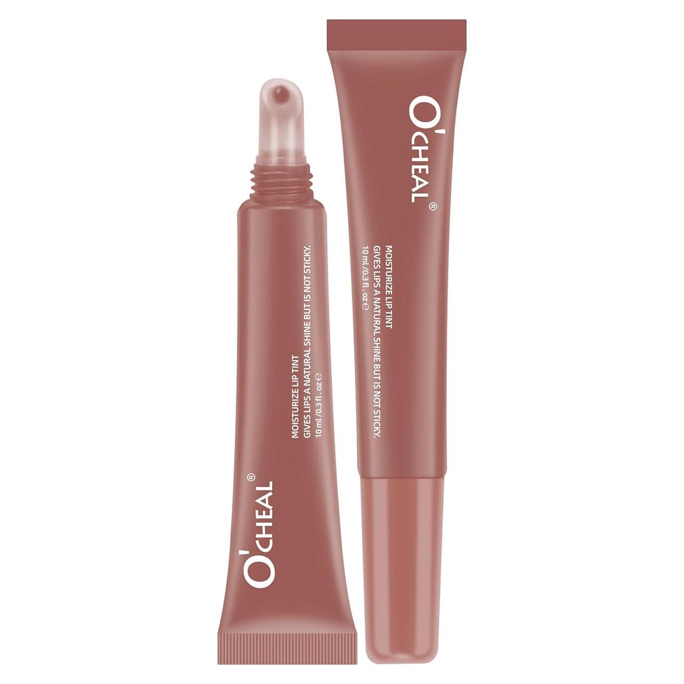Mascarilla Hidratante Labial O'CHEAL Gel Color 02 Marrón Claro