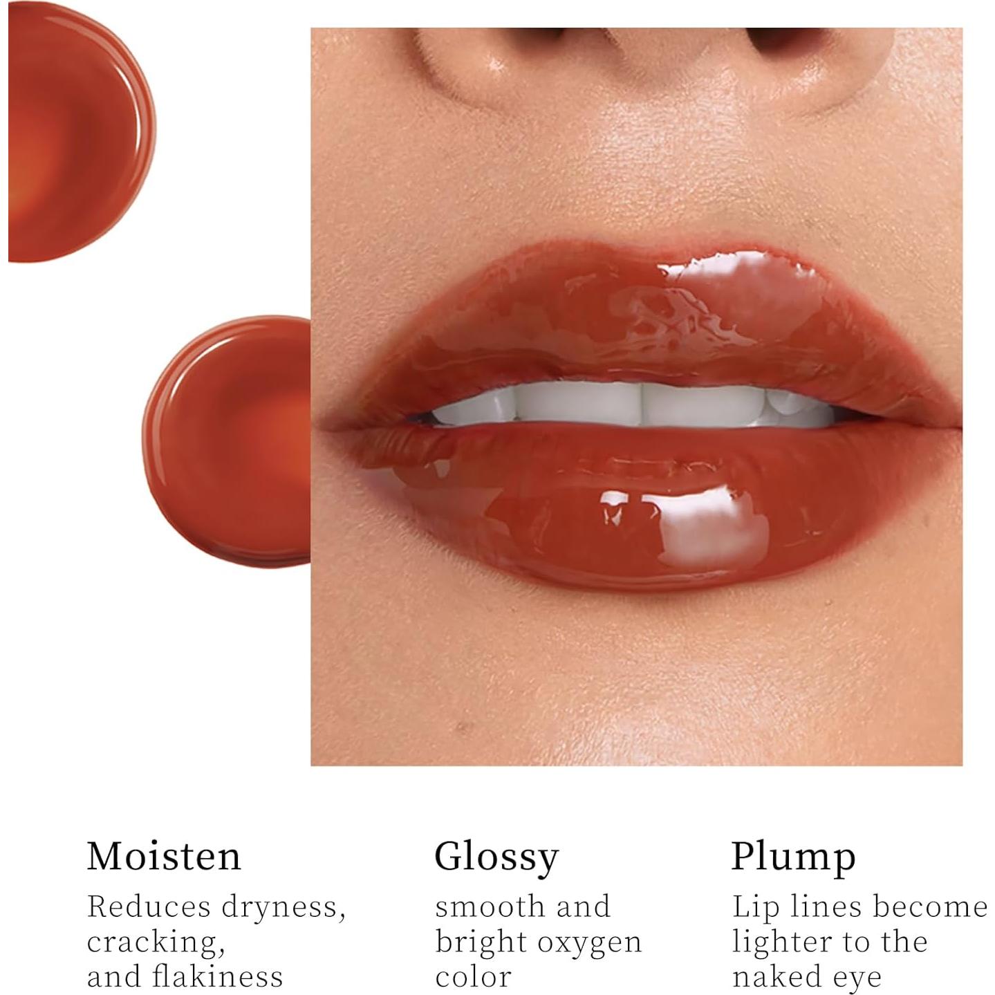 Mascarilla Hidratante Labial O'CHEAL Gel Color 02 Marrón Claro