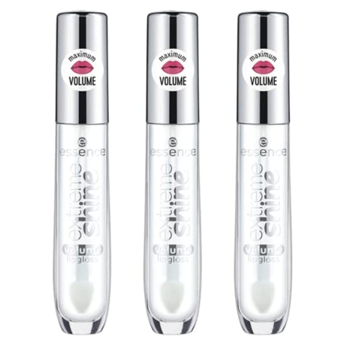 Brillo de Labios Volumen Essence 3 Piezas Vegano 10,99 cm