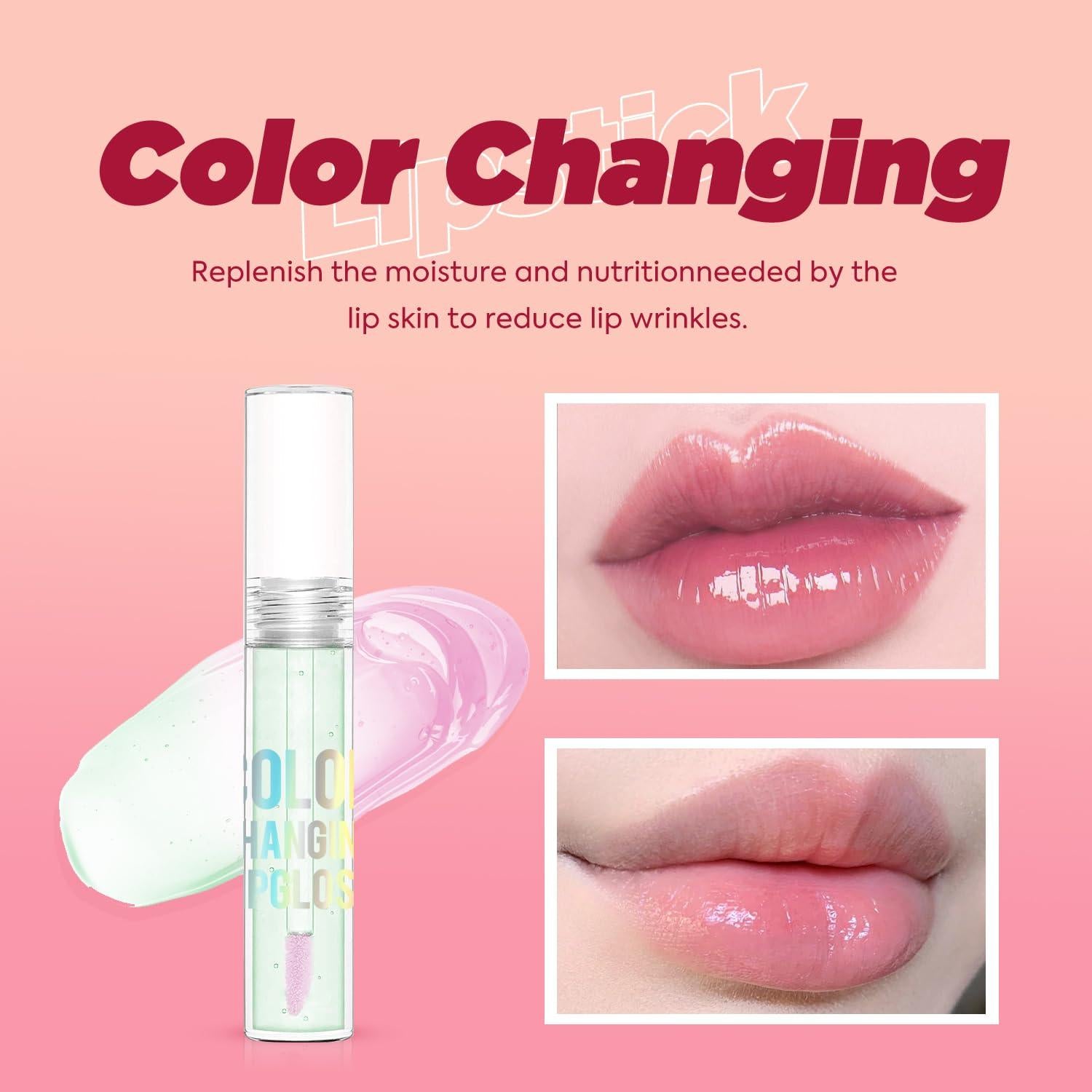 Brillo de Labios VIOLA HOUSE Cambia de Color 5g