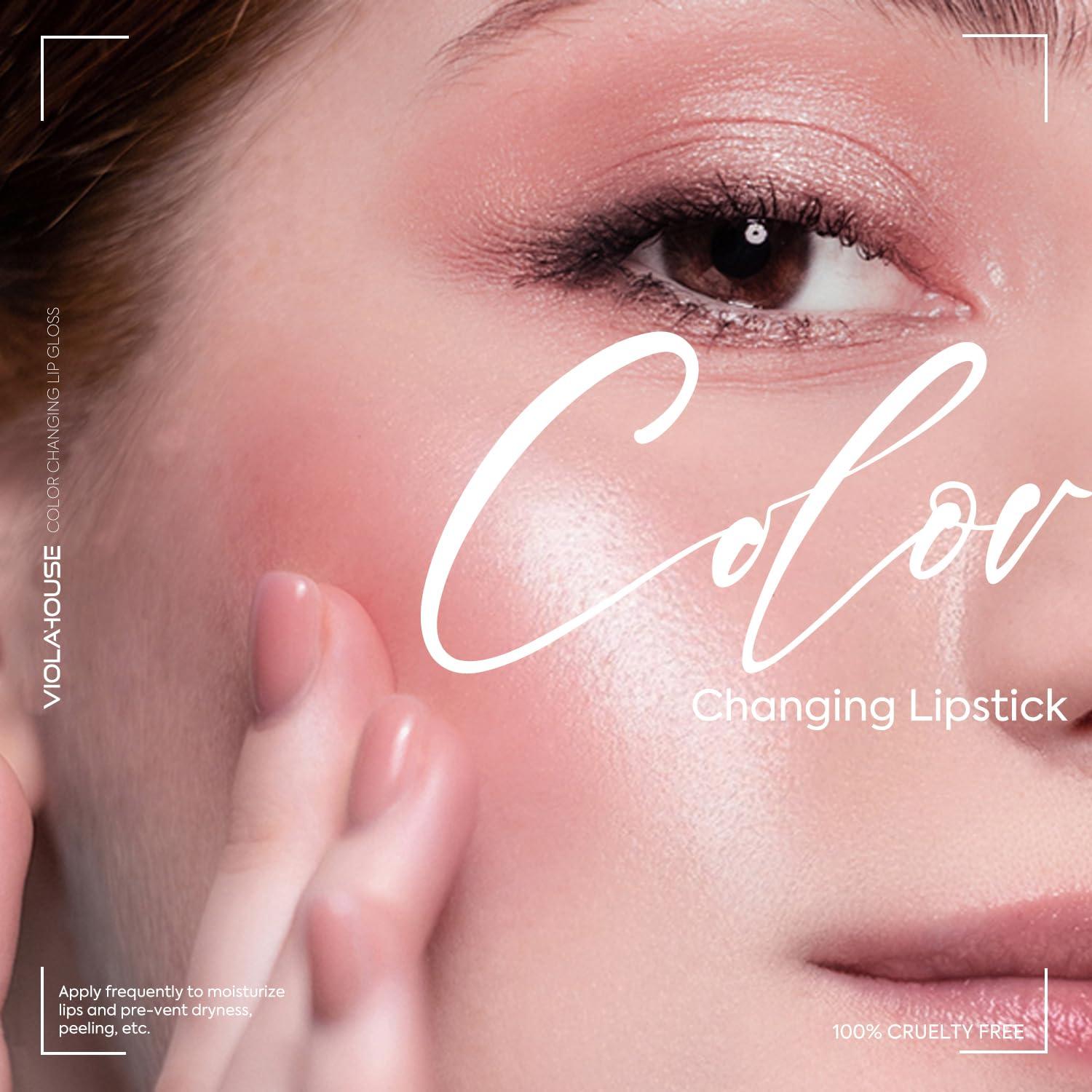 Brillo de Labios VIOLA HOUSE Cambia de Color 5g