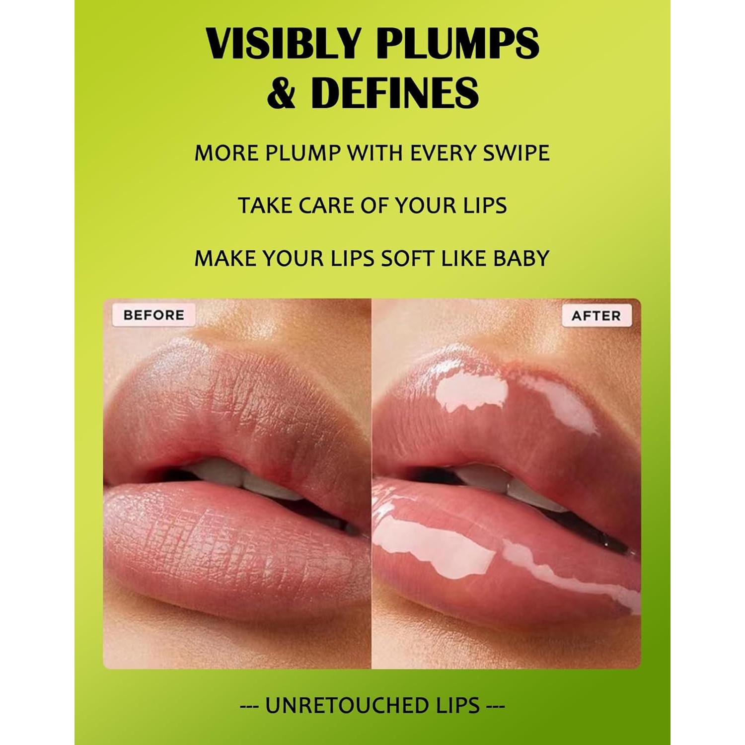 Aceite de Labios Hidratante LYSdefeu Set A 4 Colores