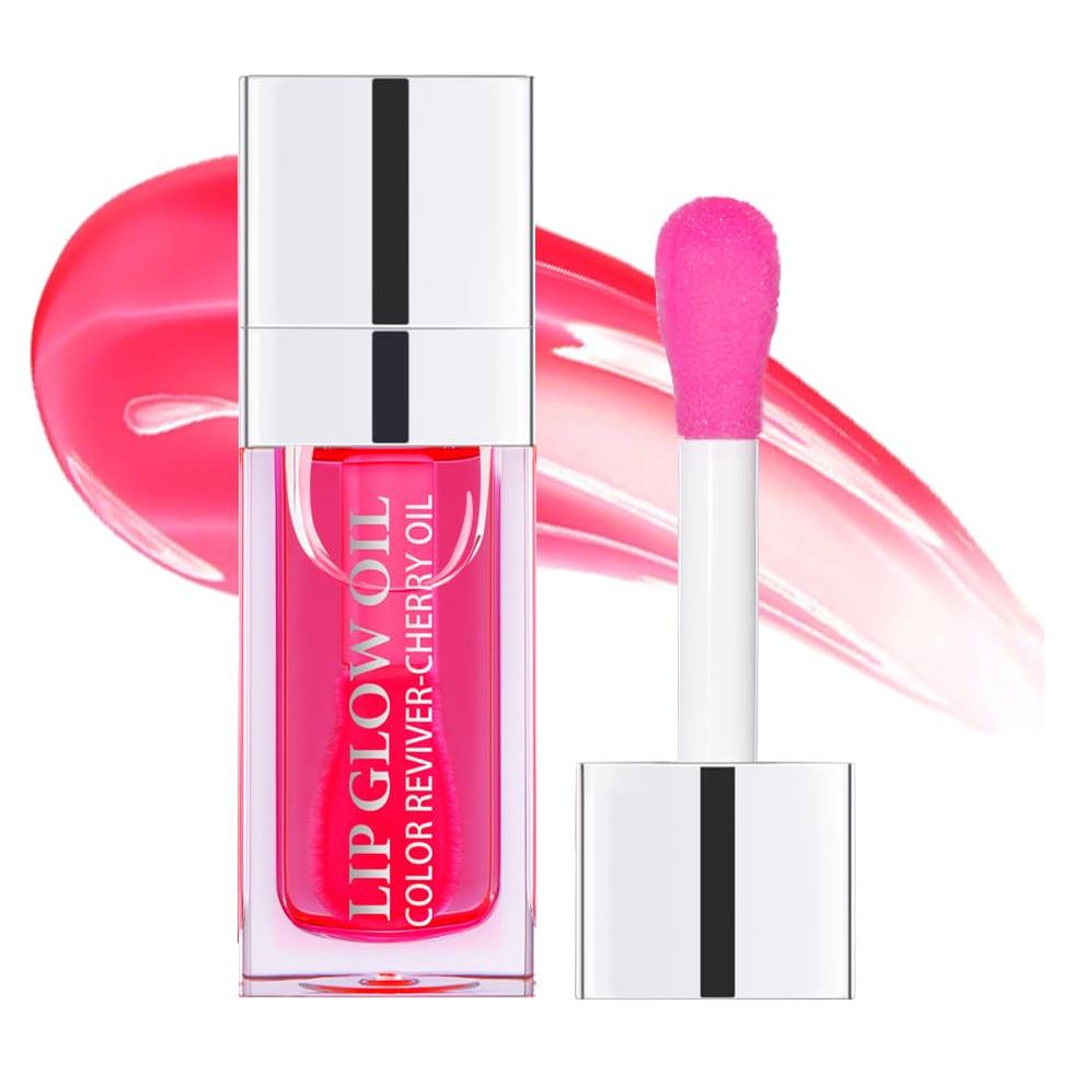 Aceite Labial Hidratante Fovcos Cereza 7,39x2,59x2,39cm