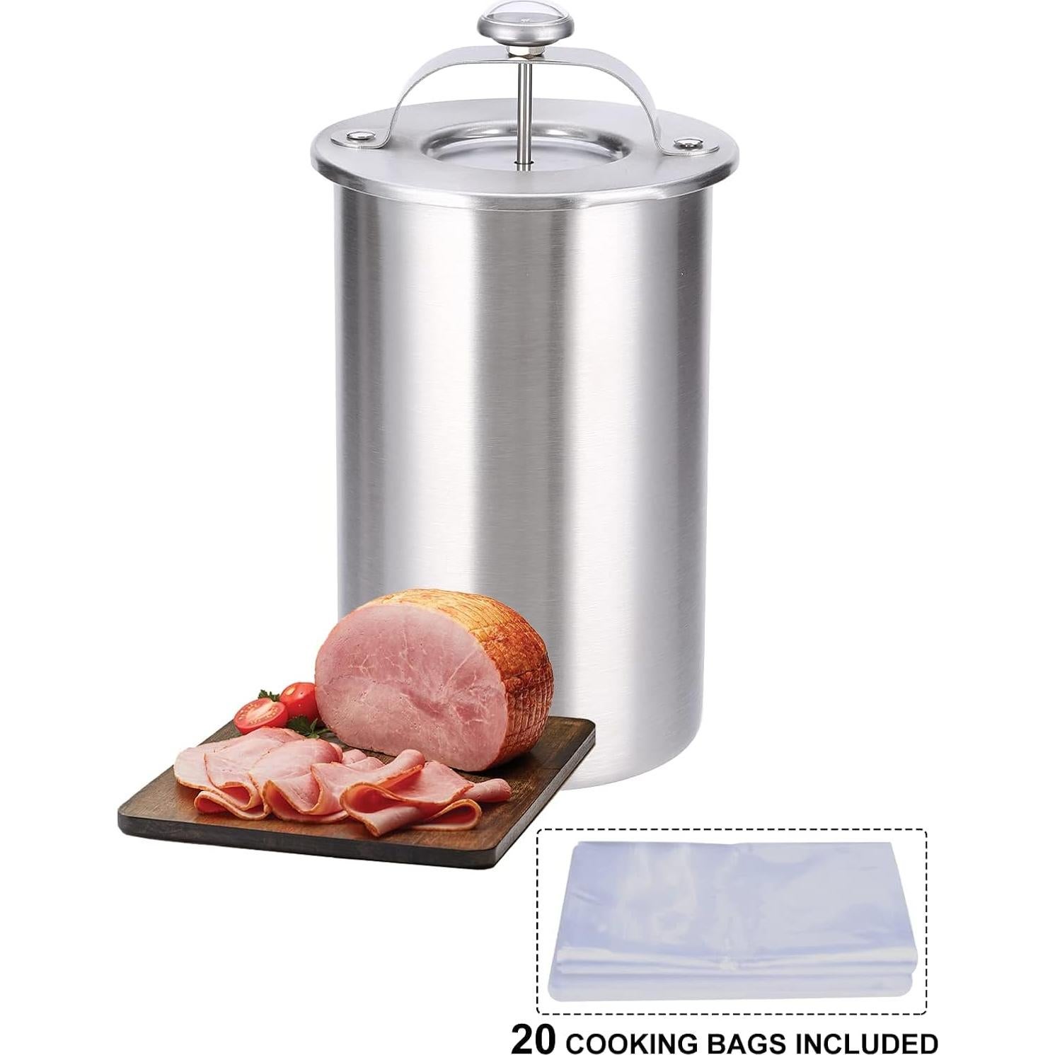 Hacedor de Jamón MASTER FENG con Termómetro y 20 Bolsas