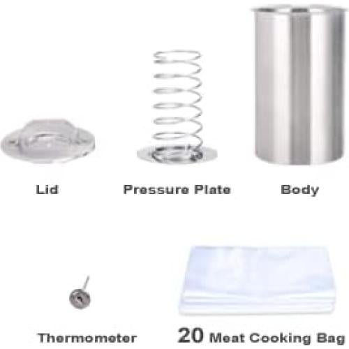 Hacedor de Jamón MASTER FENG con Termómetro y 20 Bolsas