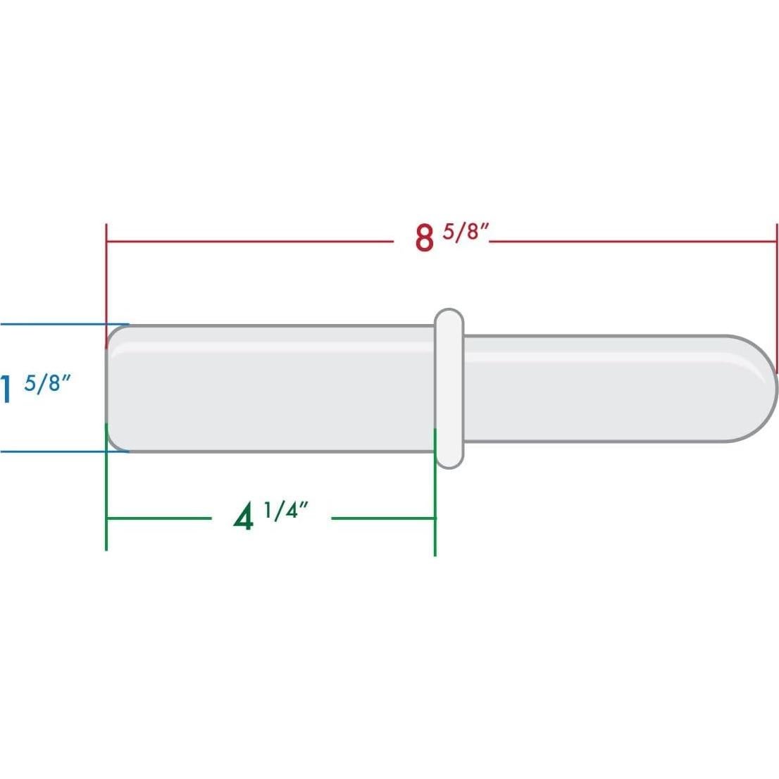 Empujador de Carne Plástico El Fabricante de Salchichas 21,91 cm