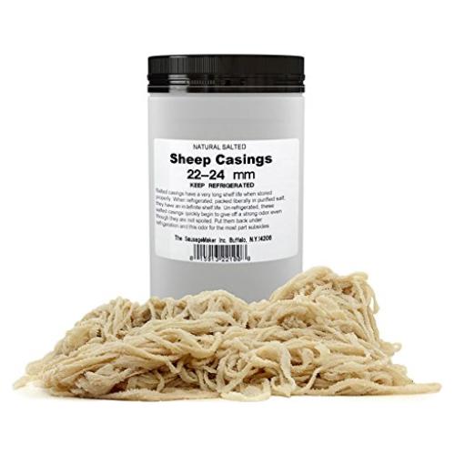 Tripas Naturales de Oveja 22-24mm El Fabricante 60 yardas