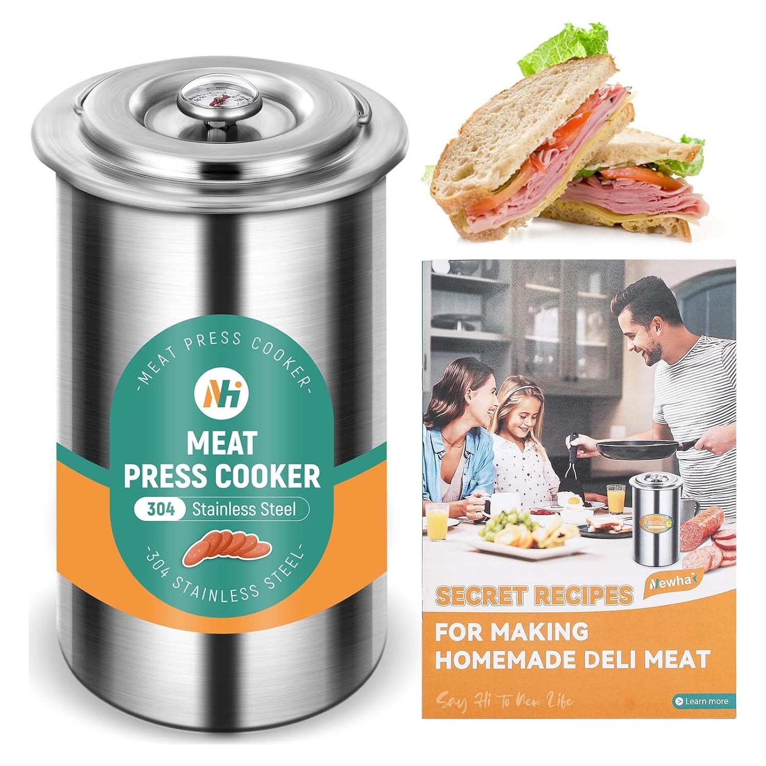 Herramienta de Prensa de Carne Newhai con Termómetro 1,13 kg