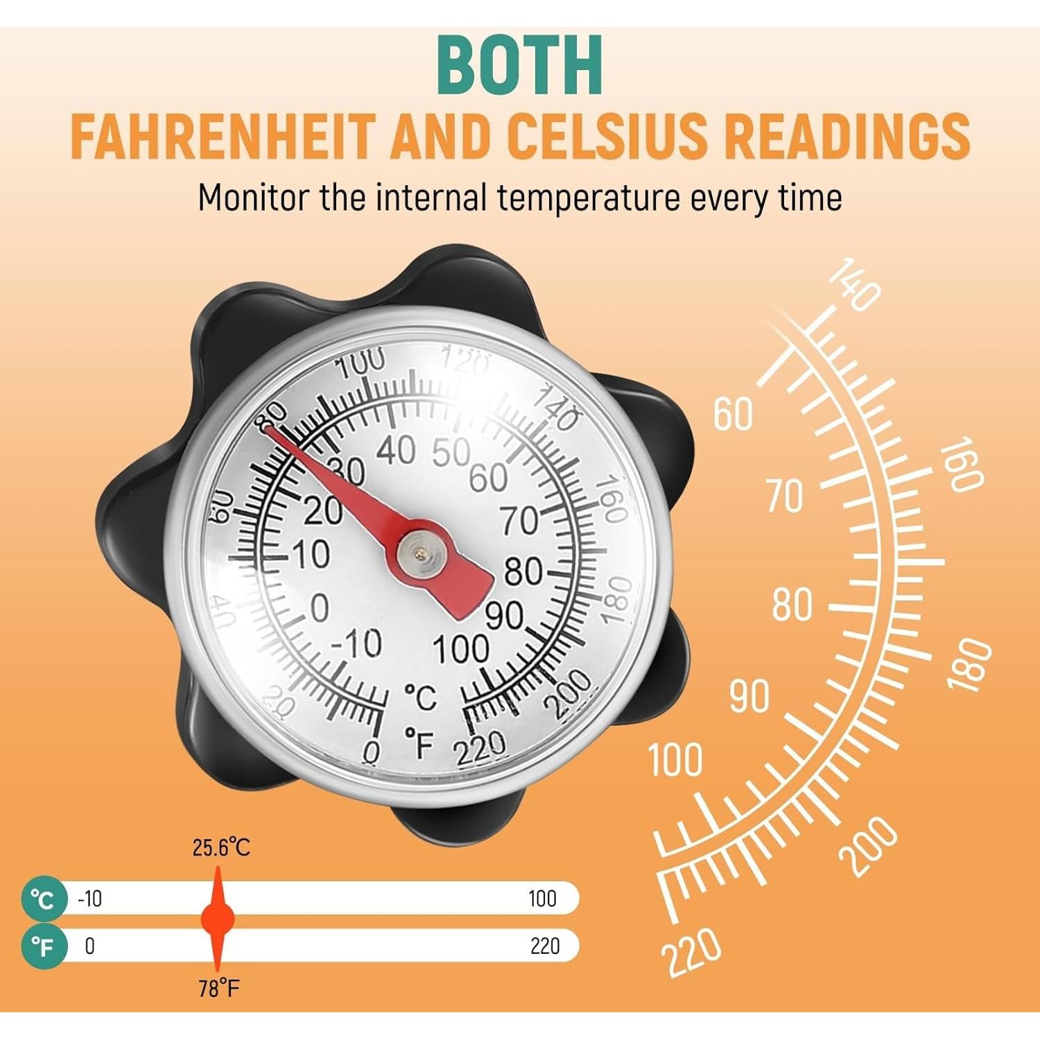Herramienta de Prensa de Carne Newhai con Termómetro 1,13 kg