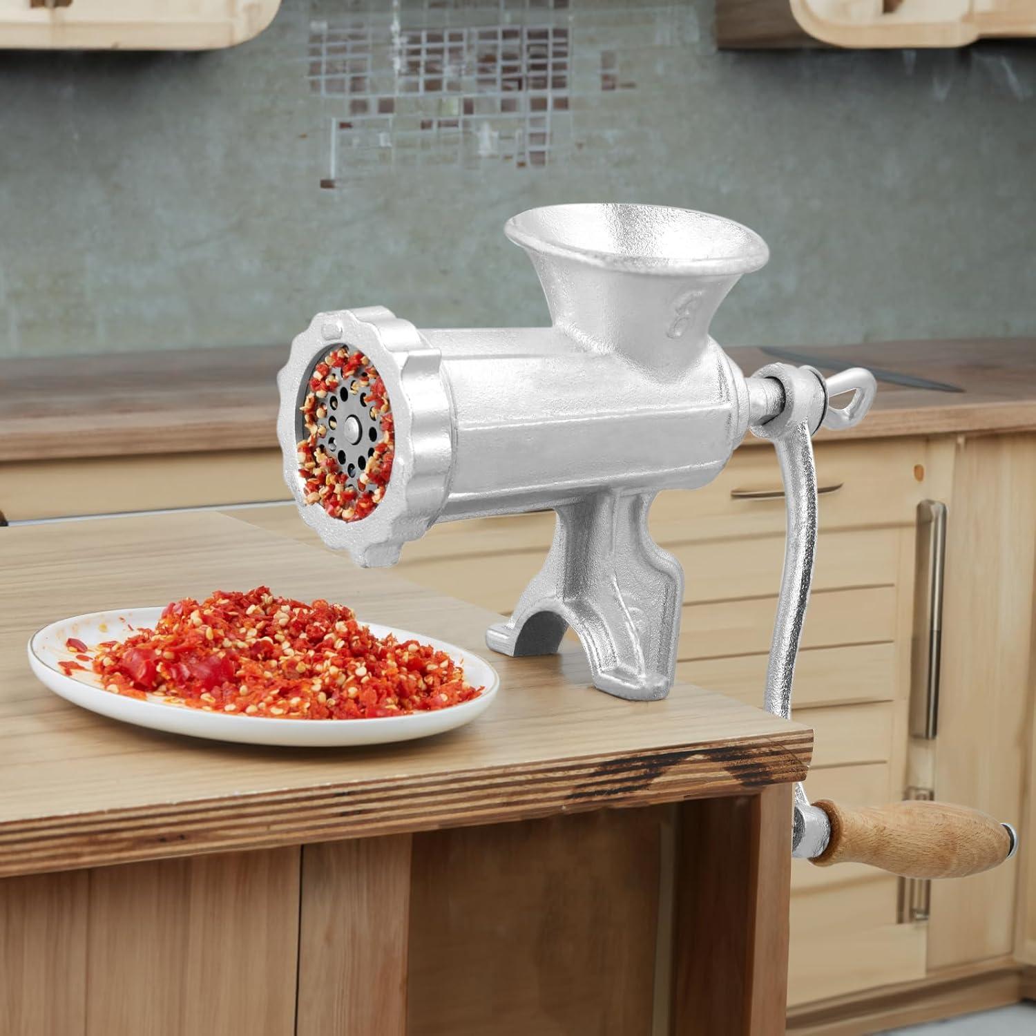 Molinillo de Carne Manual VEVOR #8 Hierro Fundido 2.54 kg