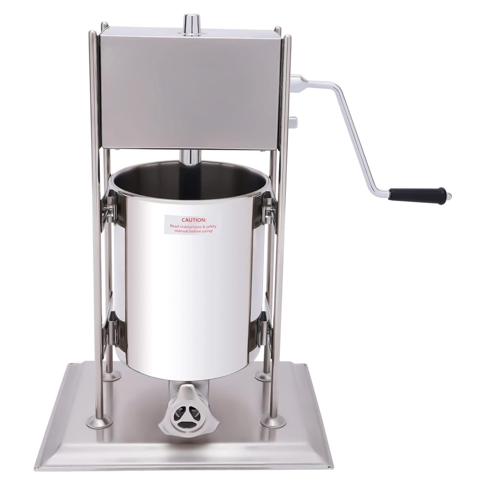 Máquina Manual de Churros y Salchichas 10L Acero Inoxidable