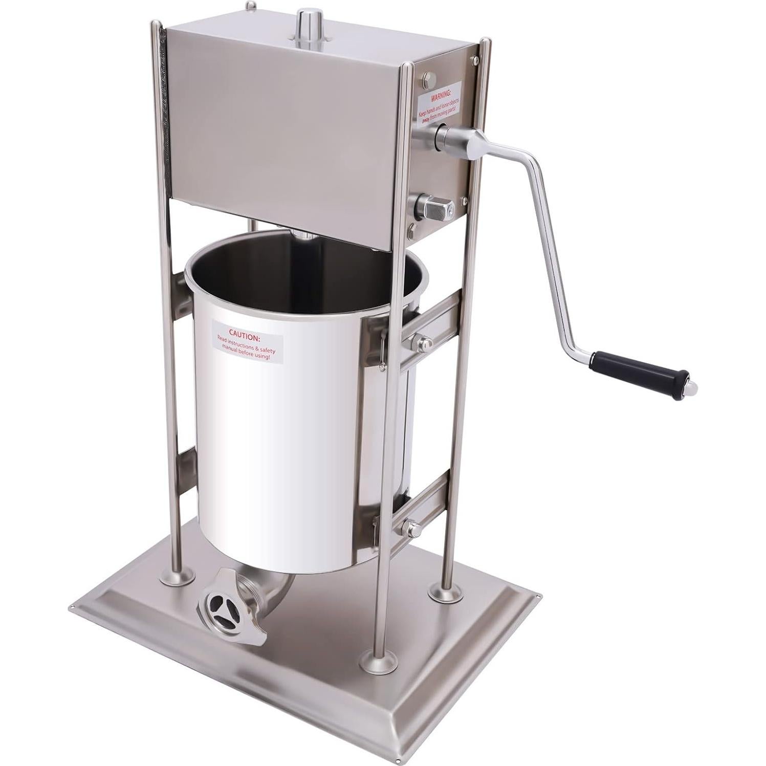 Máquina Manual de Churros y Salchichas 10L Acero Inoxidable