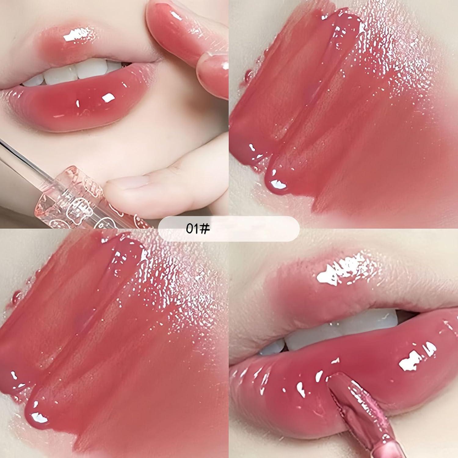 5 Piezas Tinte de Labios Hidratante Pakivs - 5 Colores