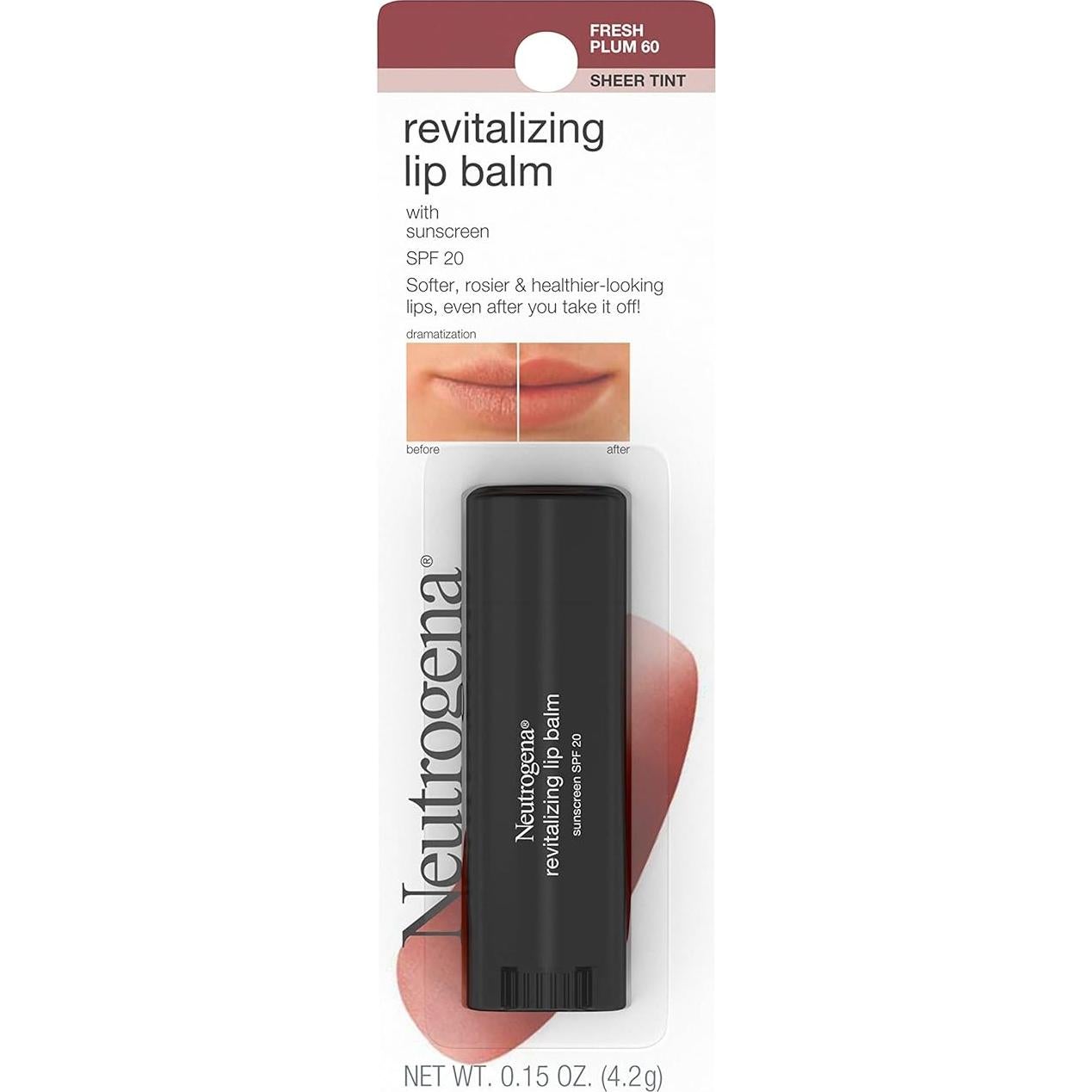 Bálsamo Labial Tinte Neutrogena SPF 20 Ciruela 15,87 g