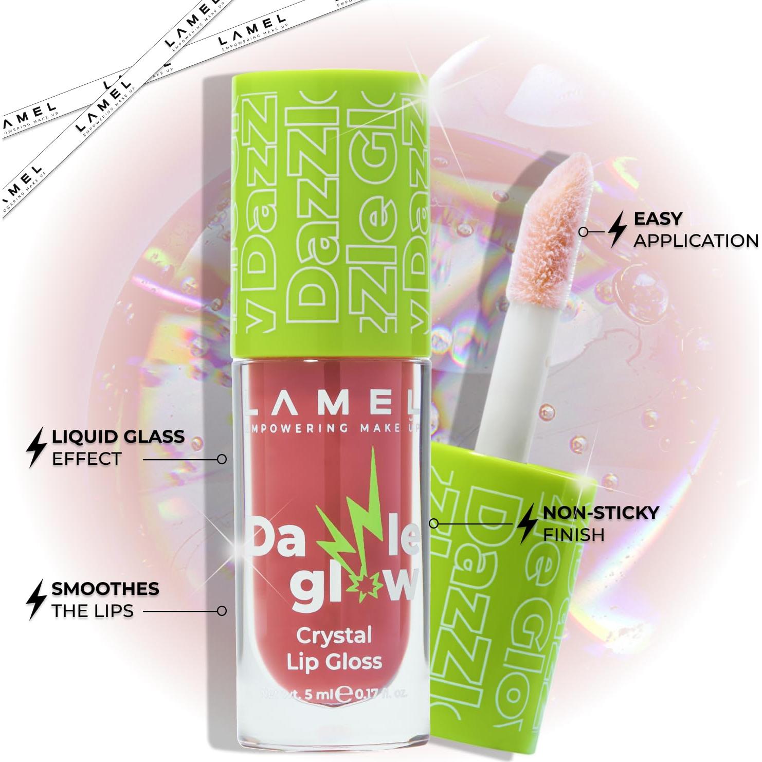 Brillo de Labios Dazzle Glow LAMEL 35,84 ml Color 403 Fancy