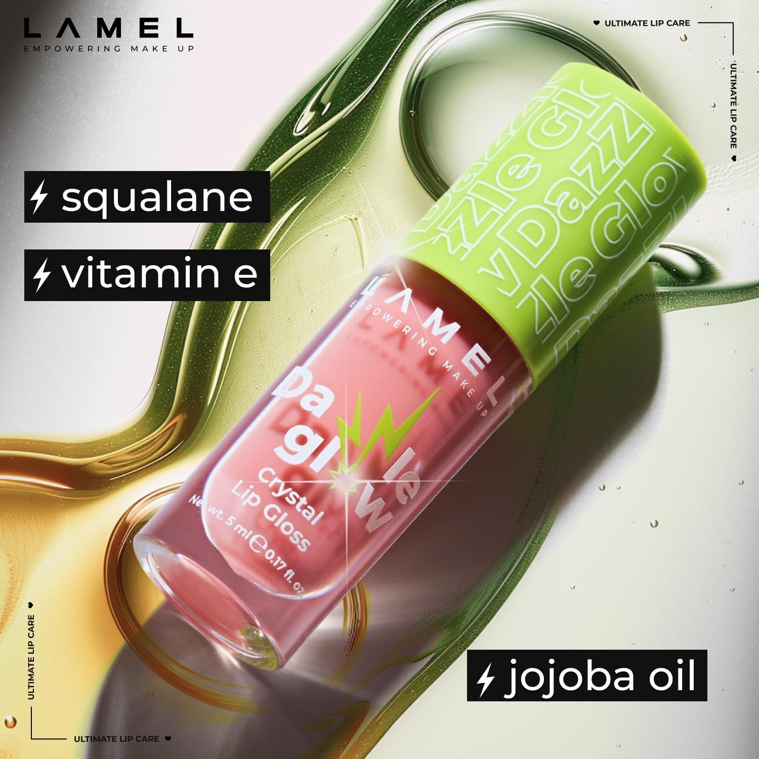 Brillo de Labios Dazzle Glow LAMEL 35,84 ml Color 403 Fancy