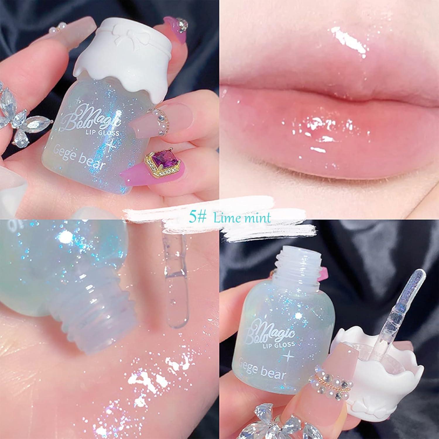 Set de 5 Brillos Labiales Hidratantes Mrettick 100g