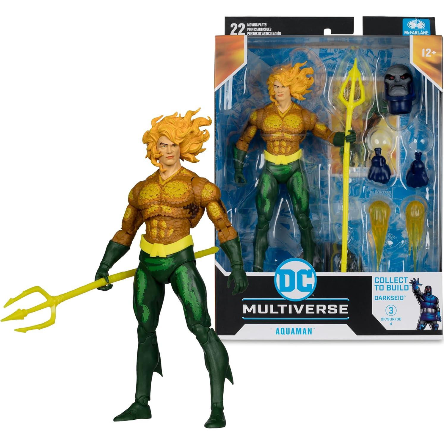 Figura Aquaman 7" McFarlane Toys DC Multiverse Justice League