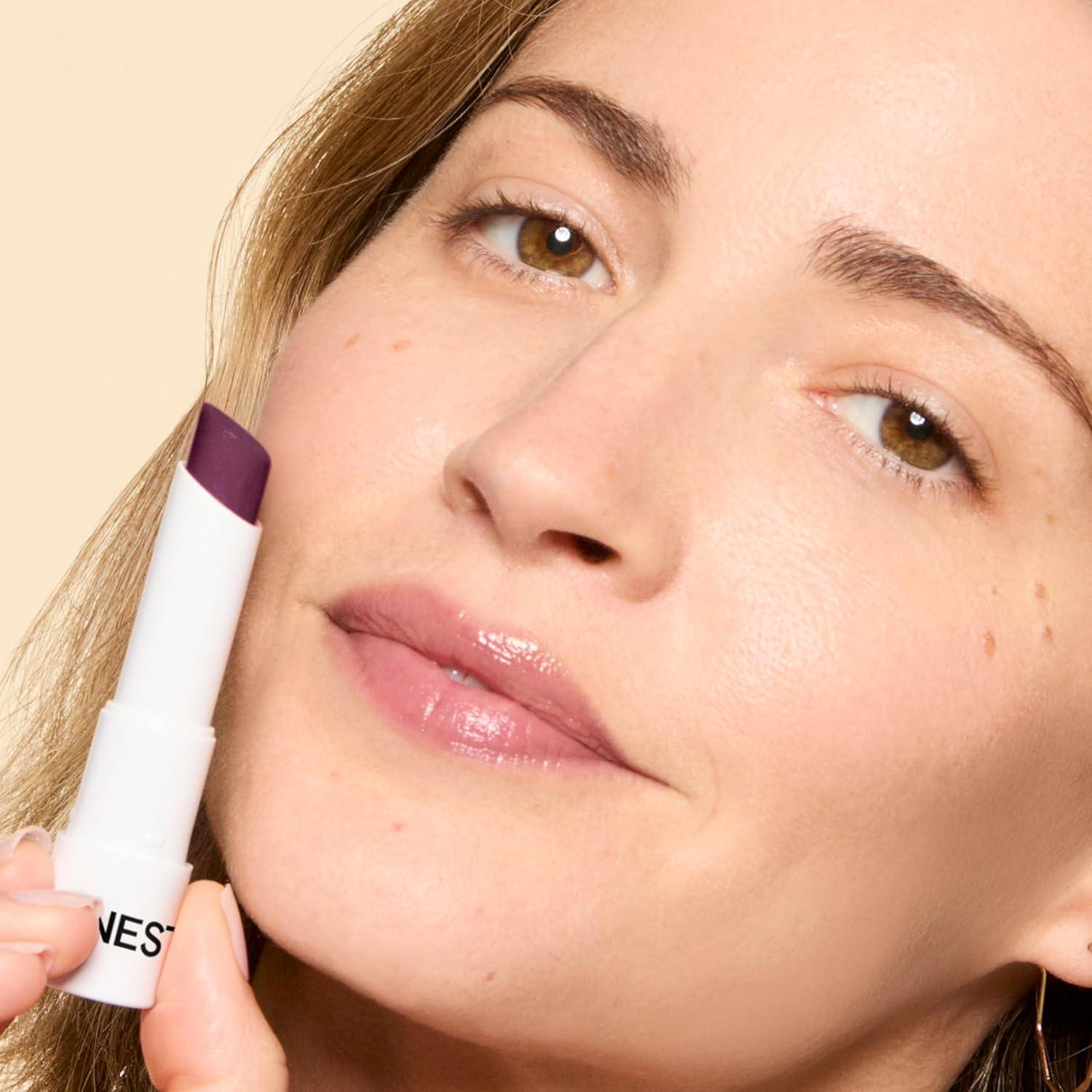 Bálsamo Labial Tinte Vegano Honest Beauty Caída de Ciruela 17.6g