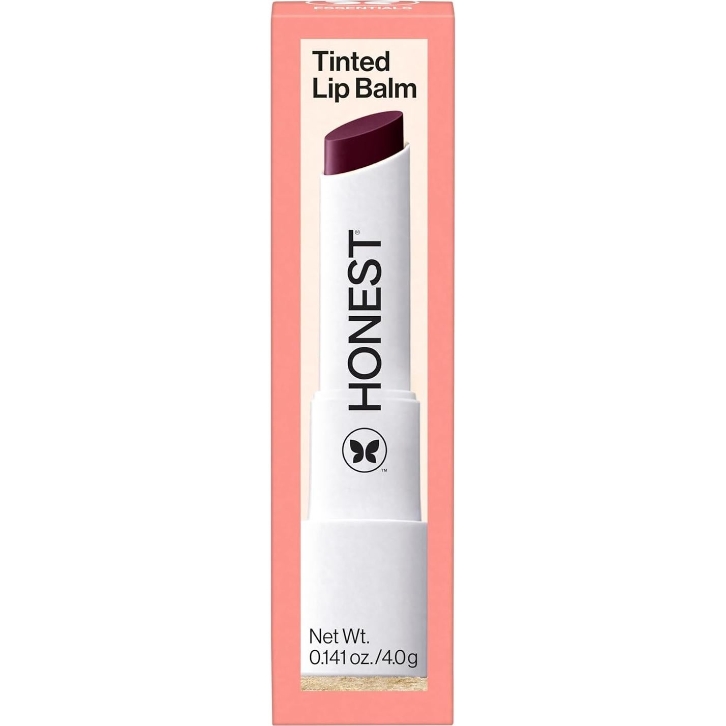 Bálsamo Labial Tinte Vegano Honest Beauty Caída de Ciruela 17.6g