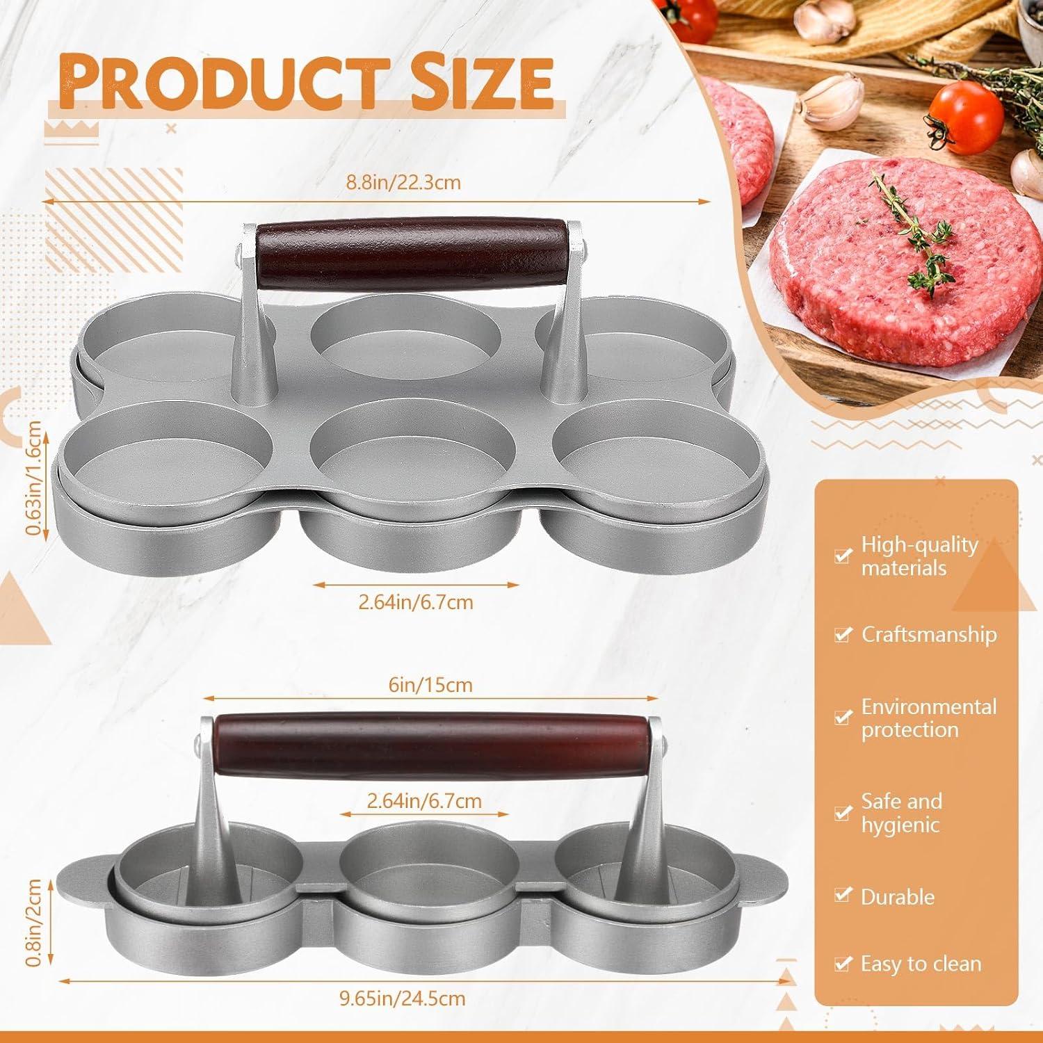 Prensa de Hamburguesas Mini Maker Teenyyou 3 y 6 Slots