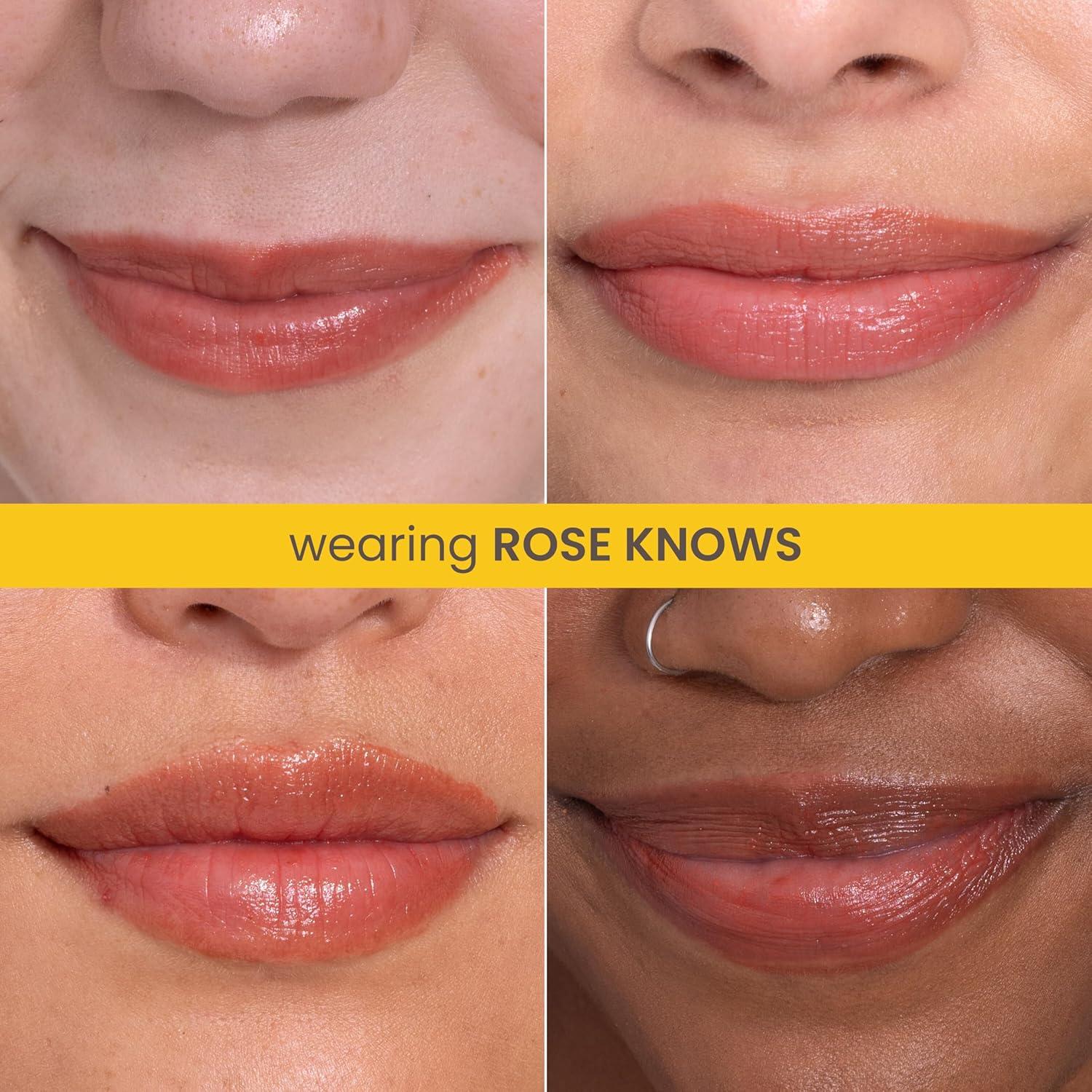 Bálsamo Labial Tinteado Burt's Bees Rose Knows 4,54 g