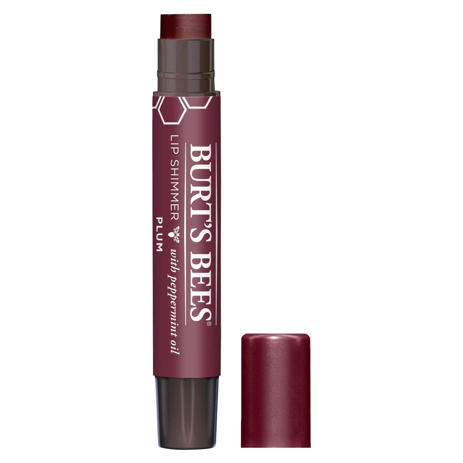 Burt's Bees Lip Shimmer Ciruela 100% Natural 9g