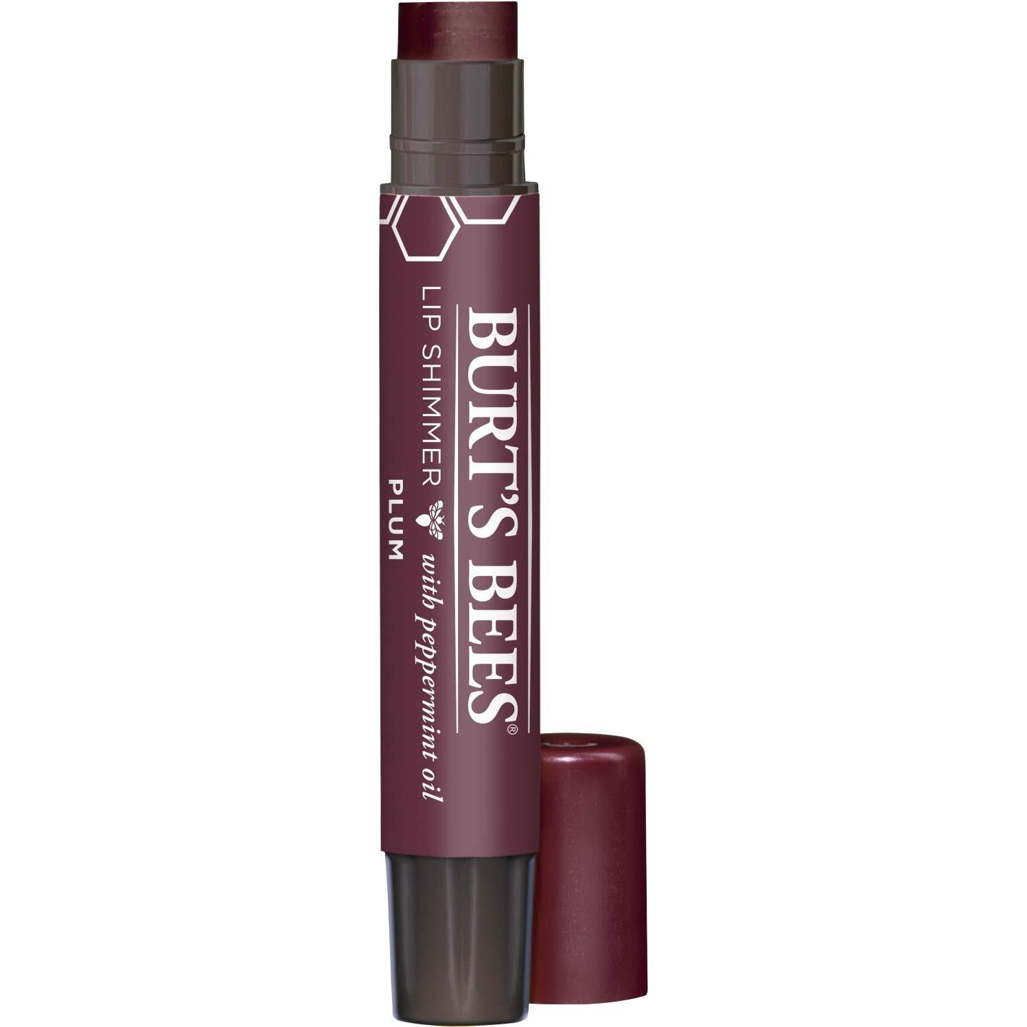 Burt's Bees Lip Shimmer Ciruela 100% Natural 9g