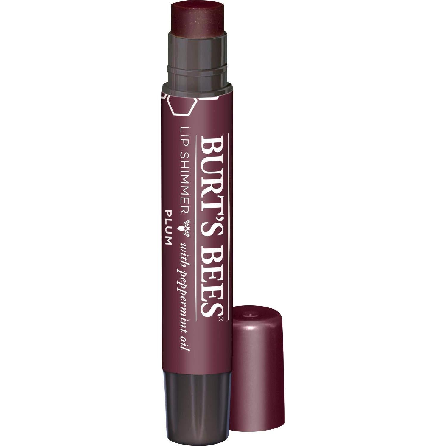 Burt's Bees Lip Shimmer Ciruela 100% Natural 9g
