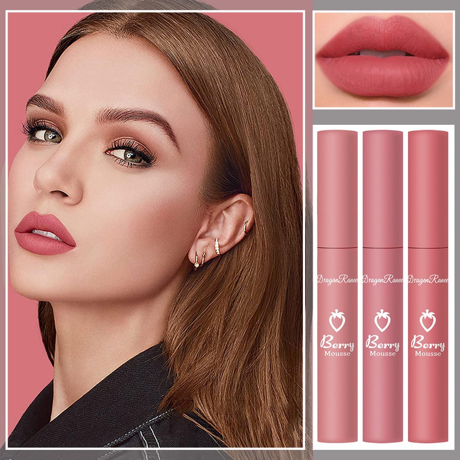 Set de 3 Labiales Mate Nude Sulily - Hidratantes y Larga Duración