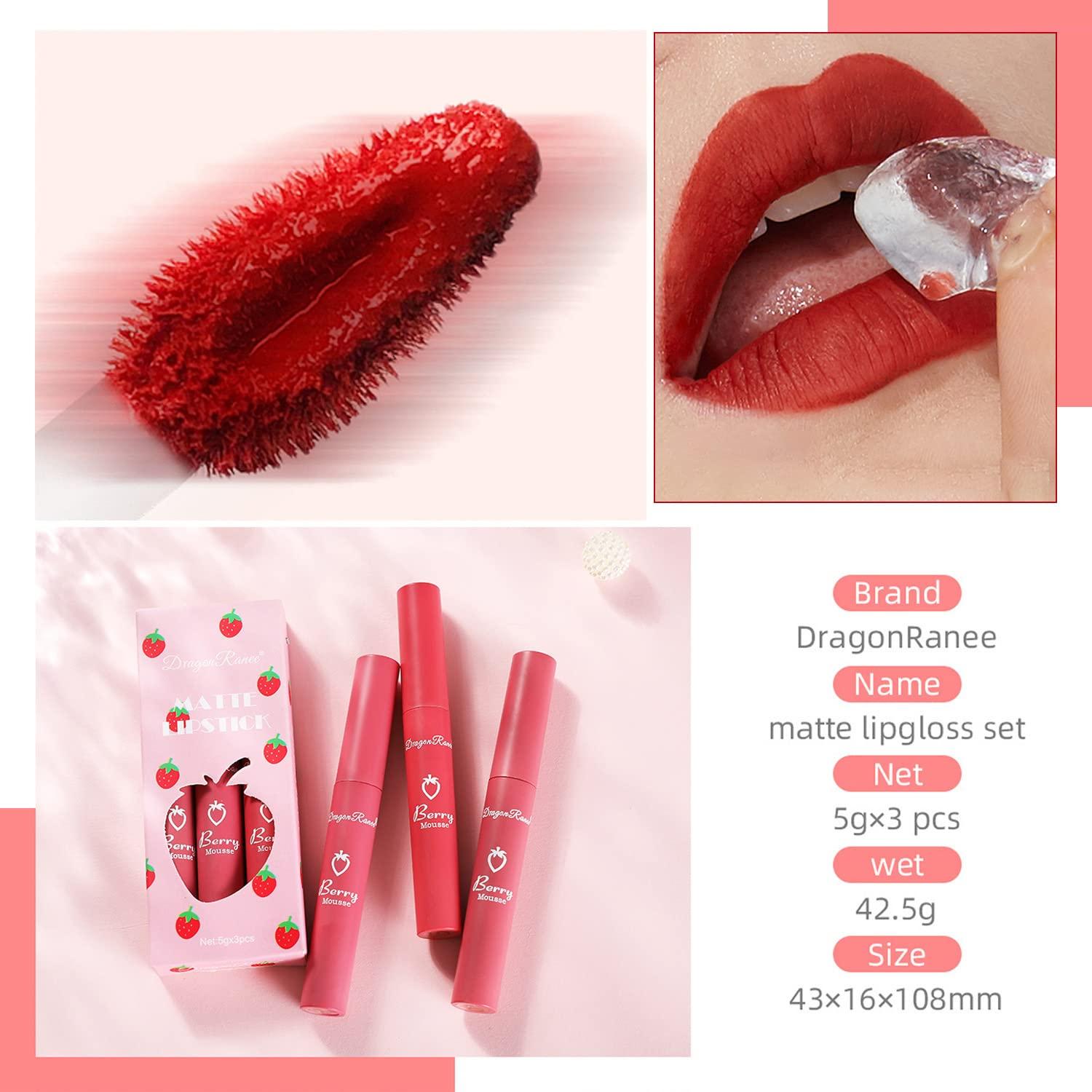 Set de 3 Labiales Mate Nude Sulily - Hidratantes y Larga Duración