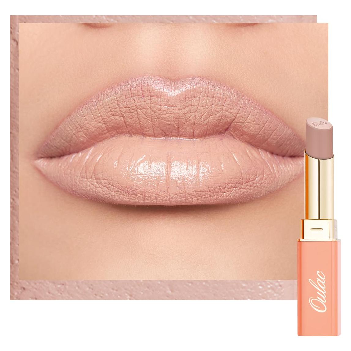 Labial Oulac Mate Hidratante SG01 Bare Nude 4g