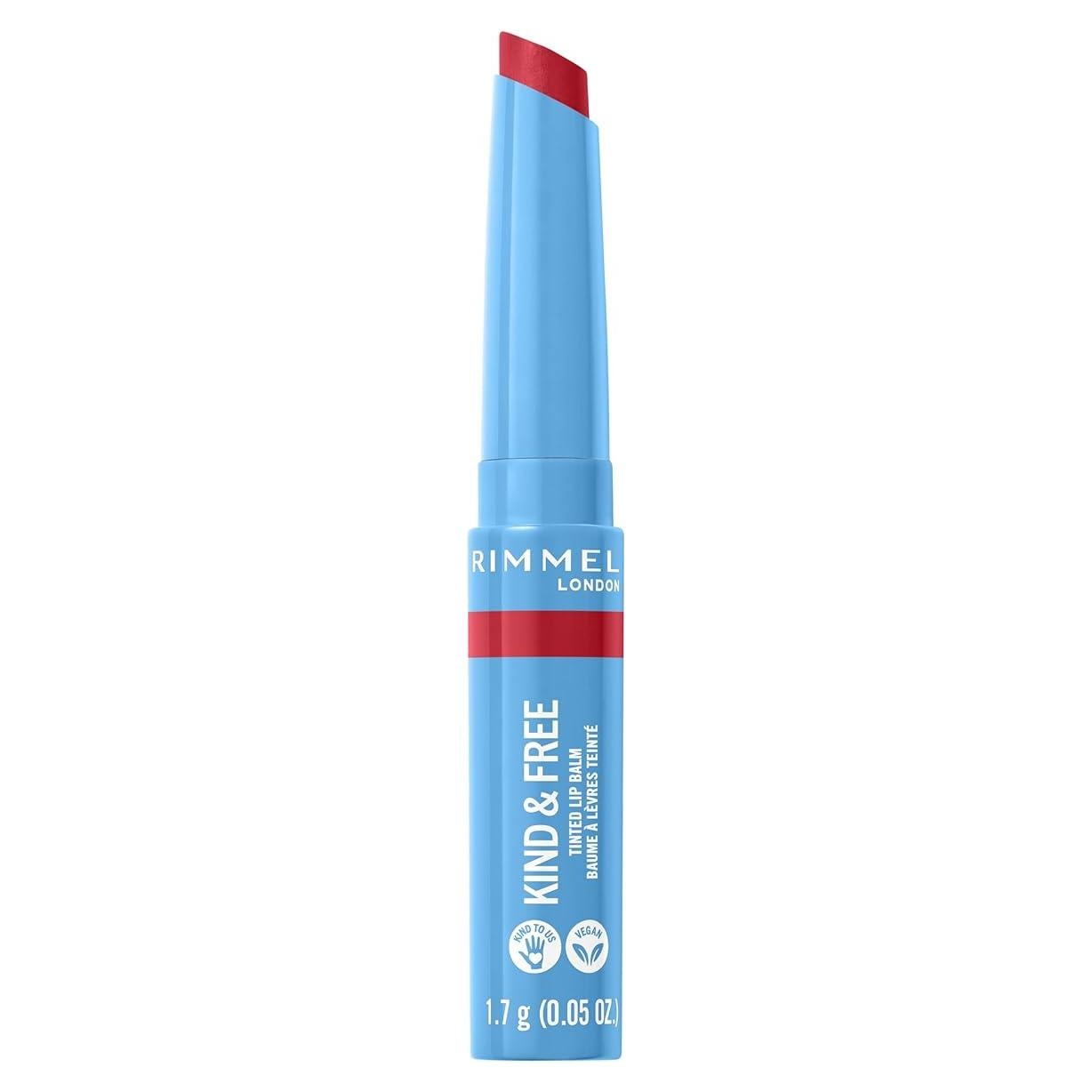 Bálsamo Labial Tinte Rimmel Kind & Free 4g Rojo Turbo